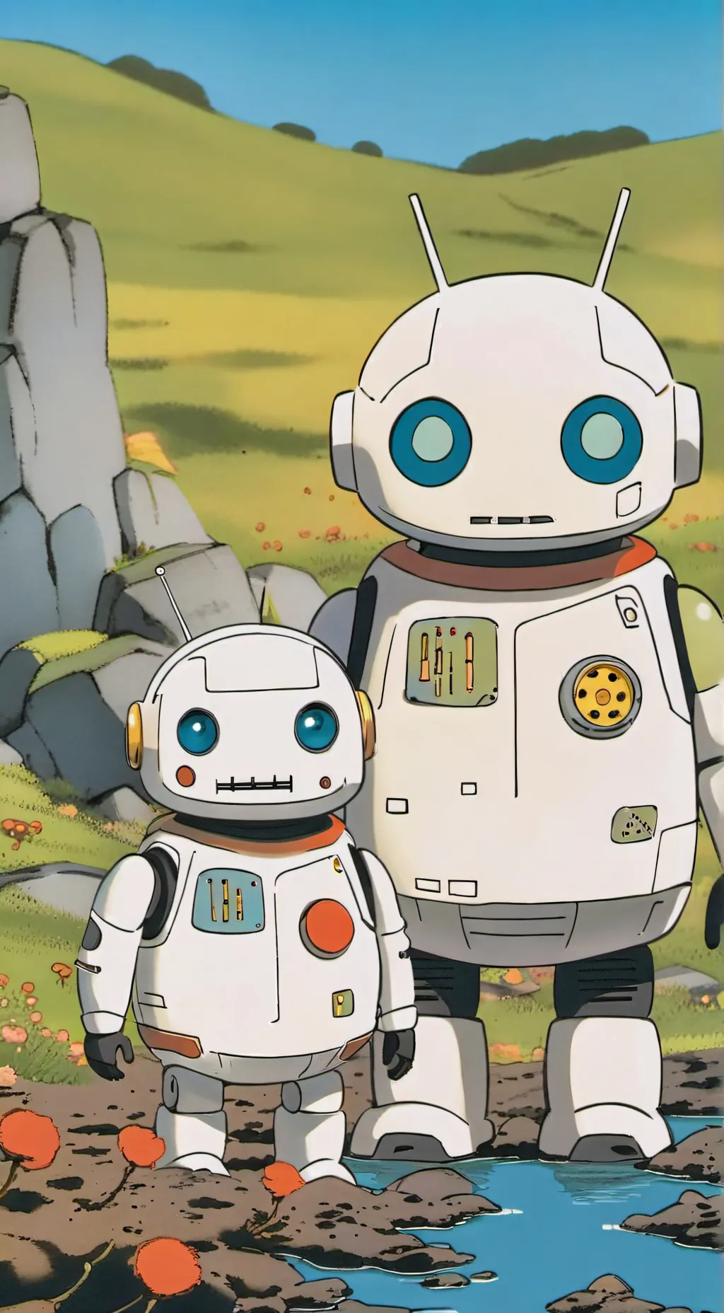ai character: farmbot&chopbot background