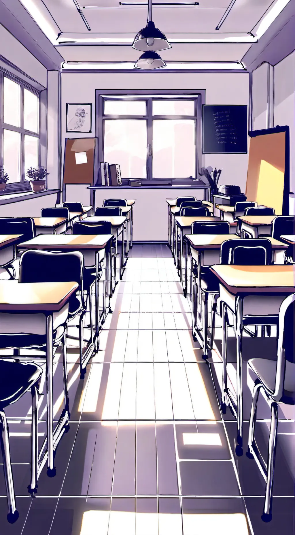 ai character: Mha normal day.... background