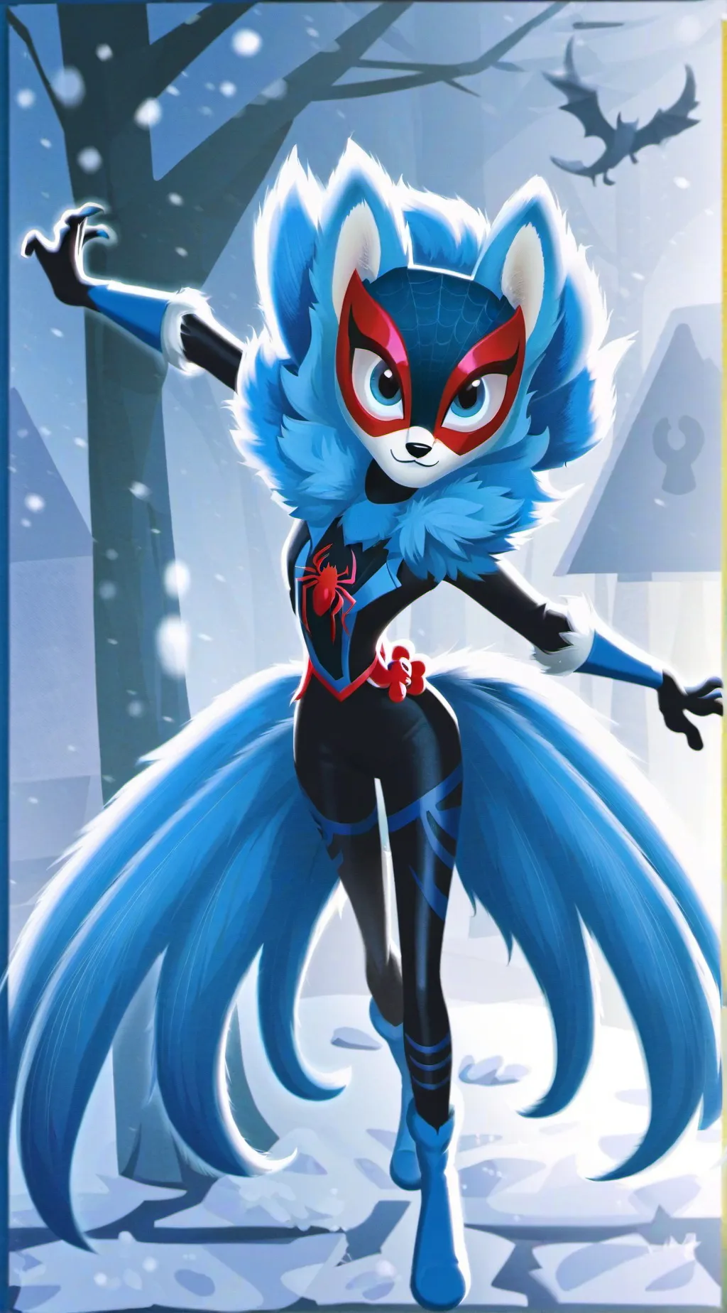 ai character: Spider-Vixen background