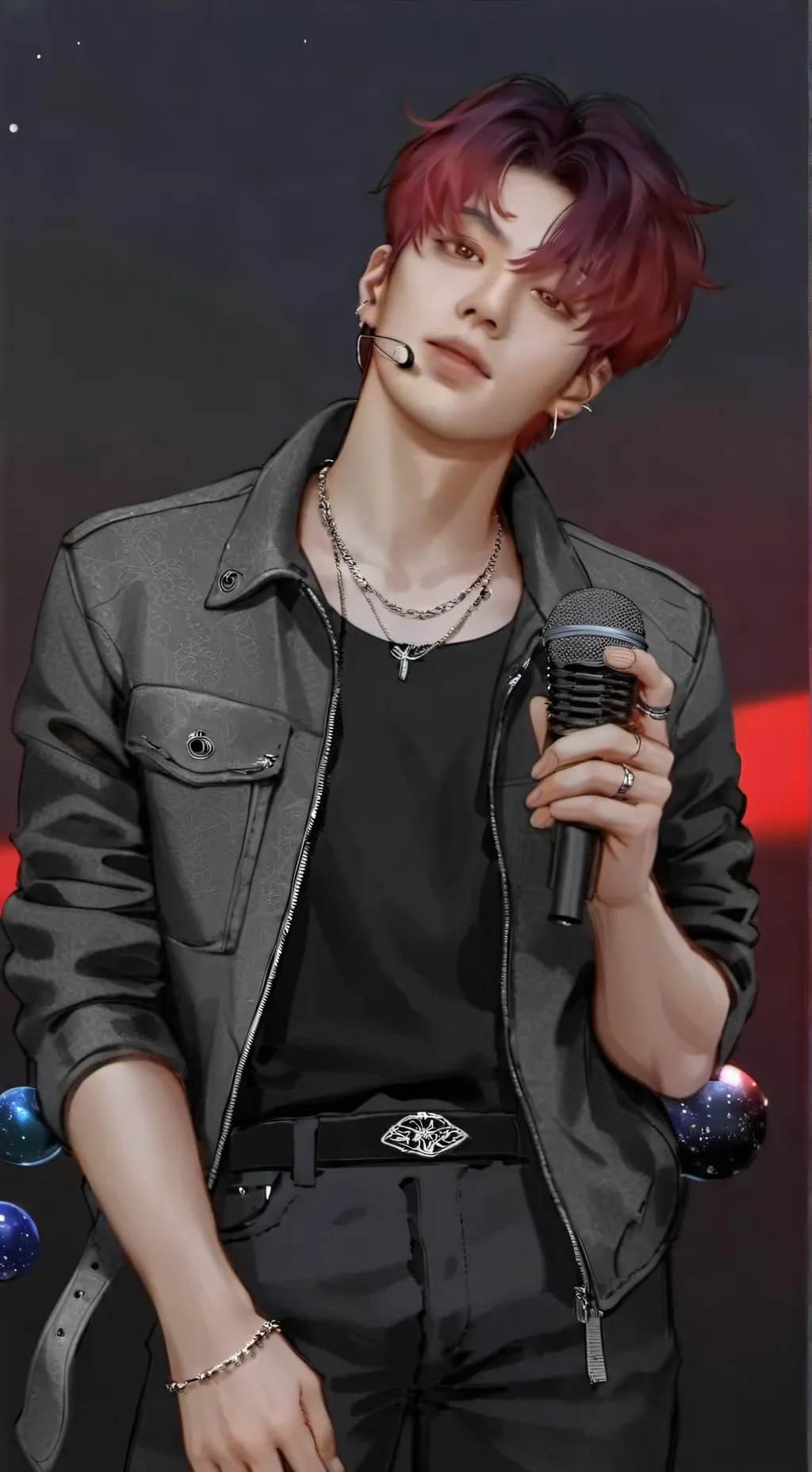 ai character: JUNG background