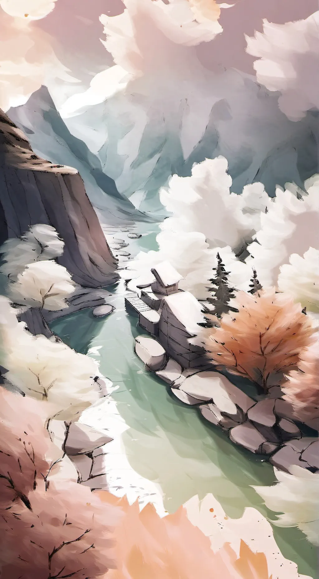 ai character: ramboo  background