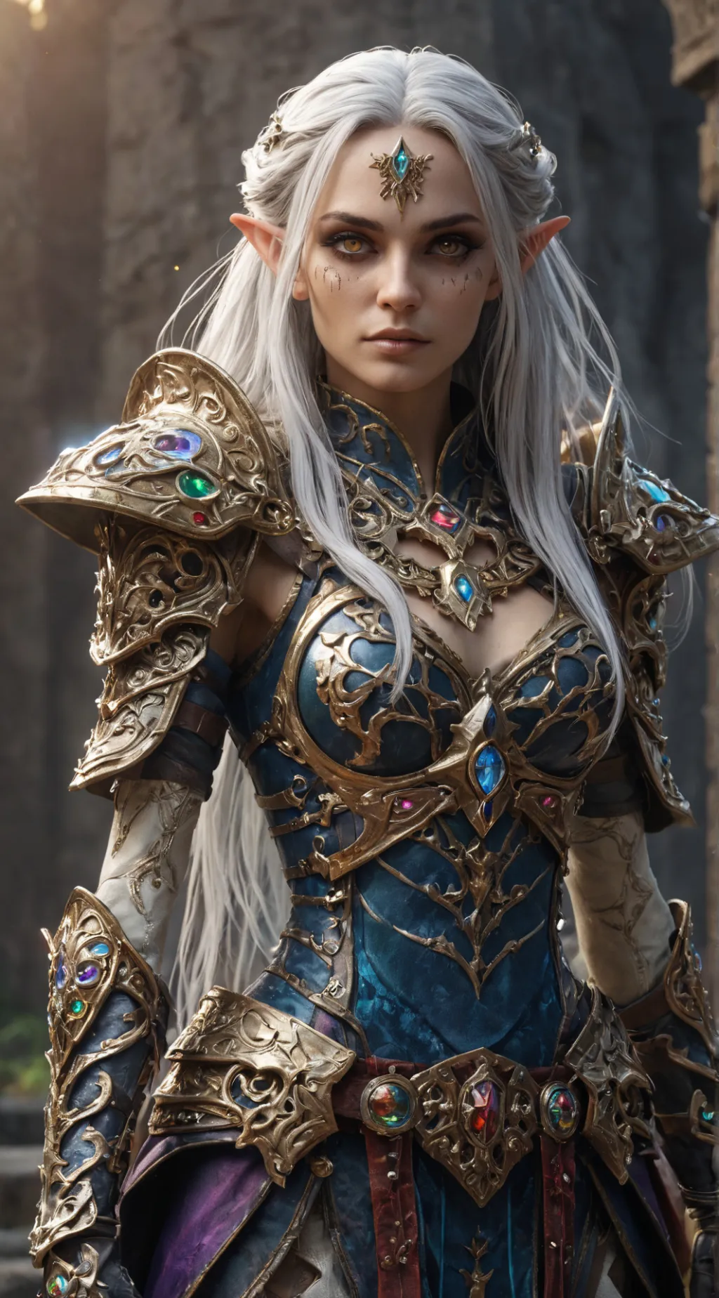 ai character: Saria background