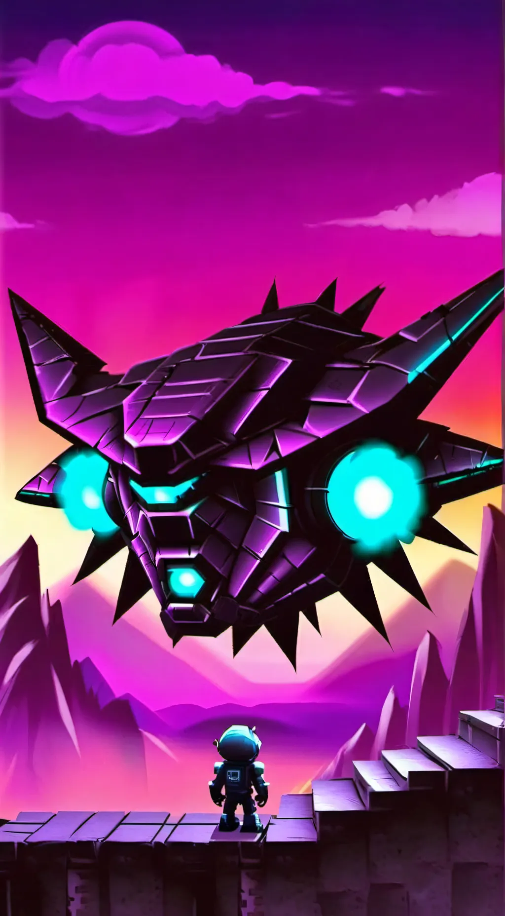 ai character: experiment 204 background
