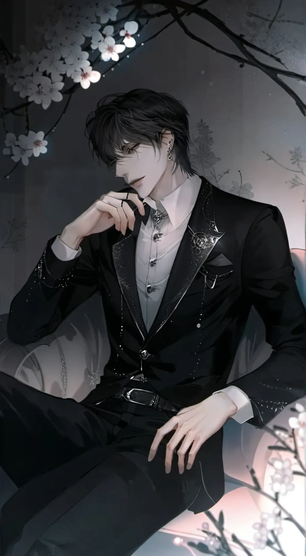 ai character: James Wood background