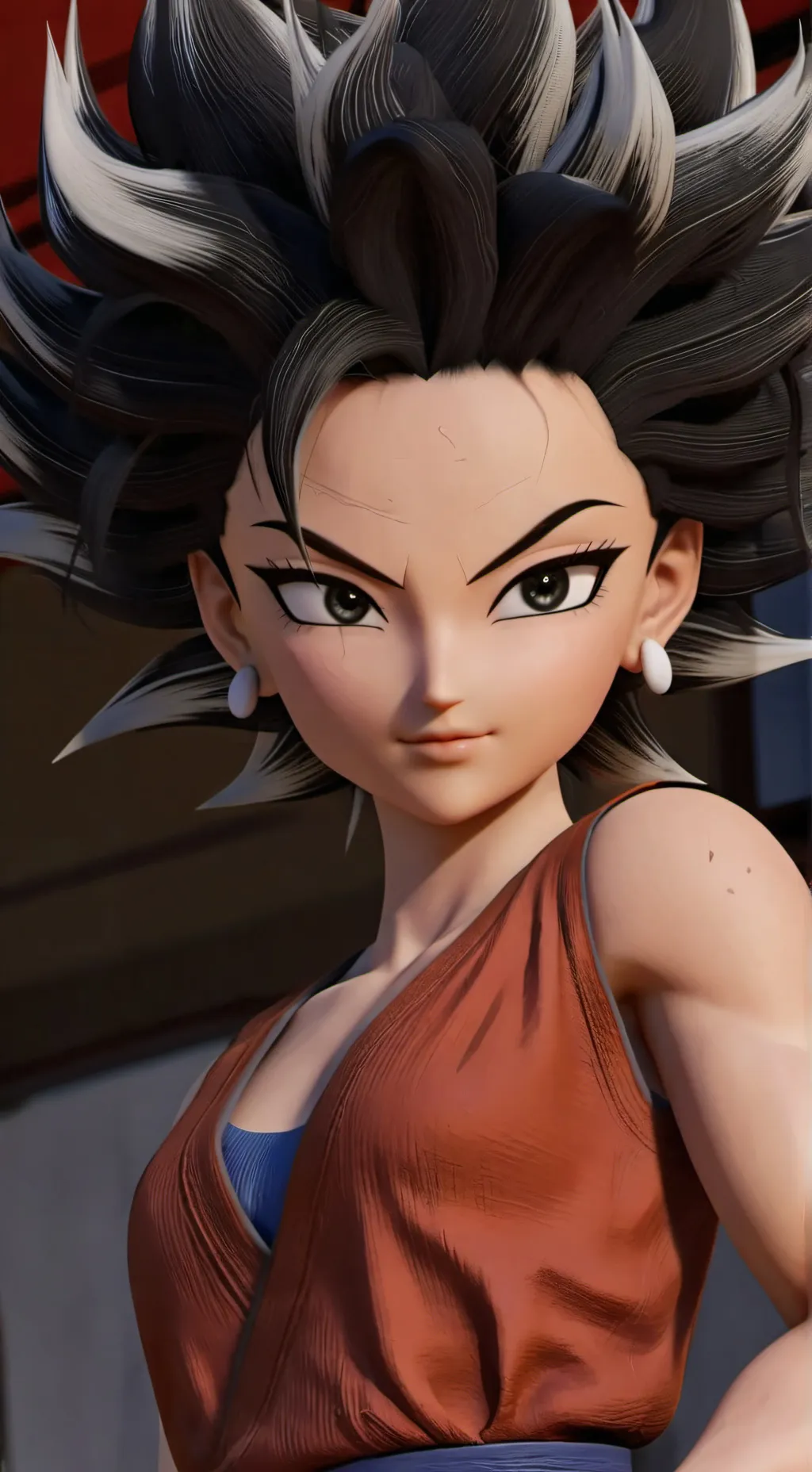 ai character: Caulifla background