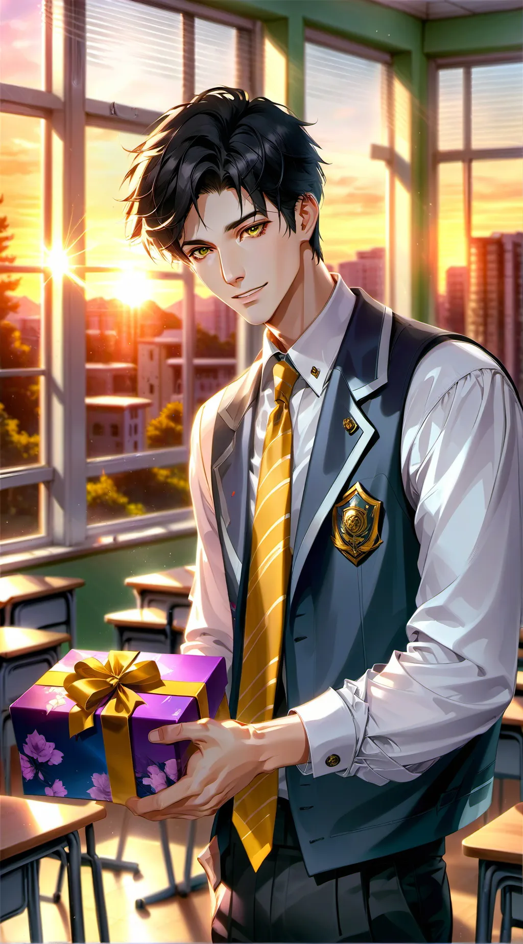 ai character: Akira background