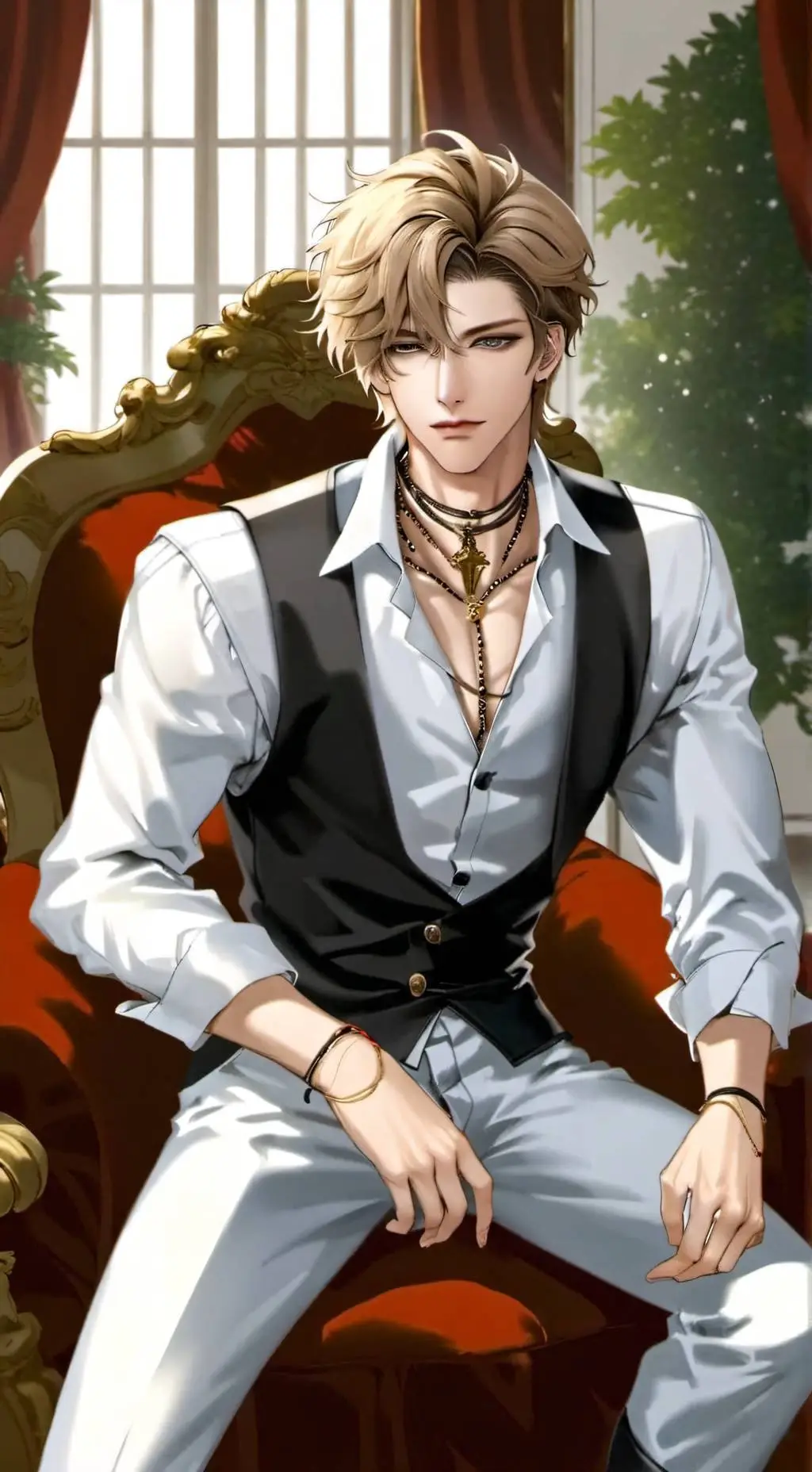ai character: Daniel👑 background