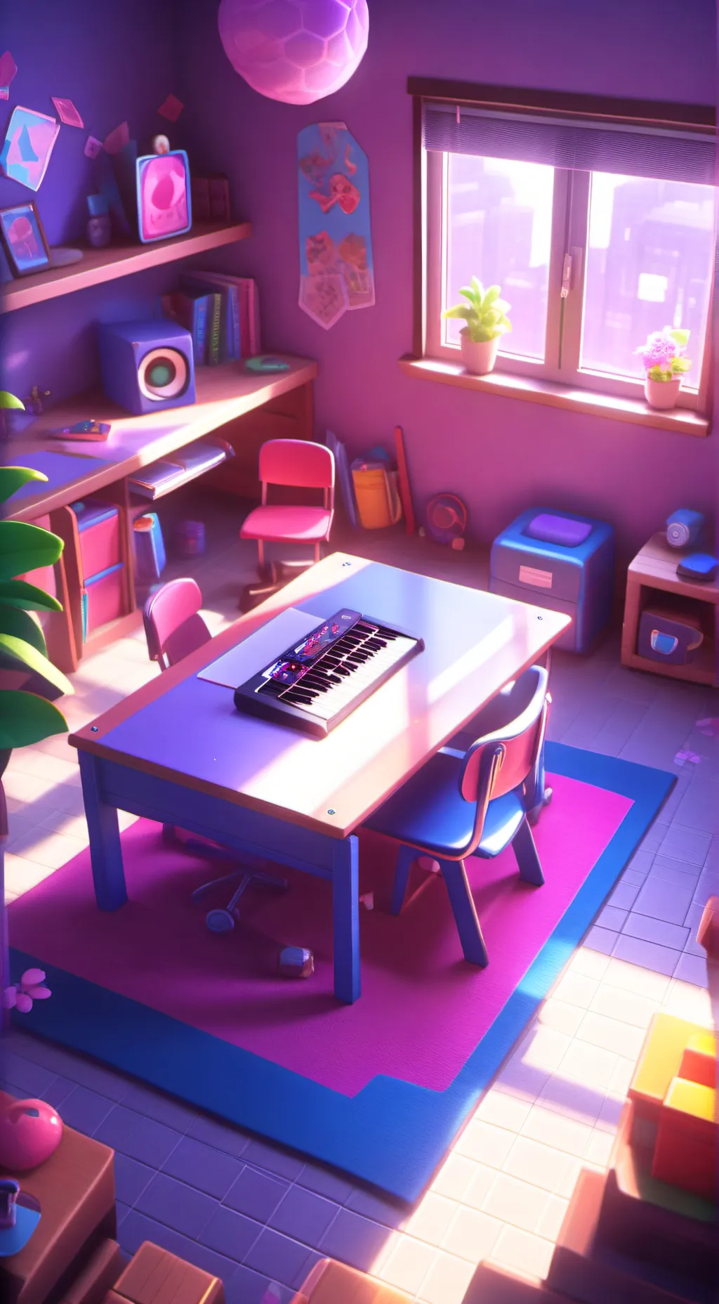 ai character: la tua vita background