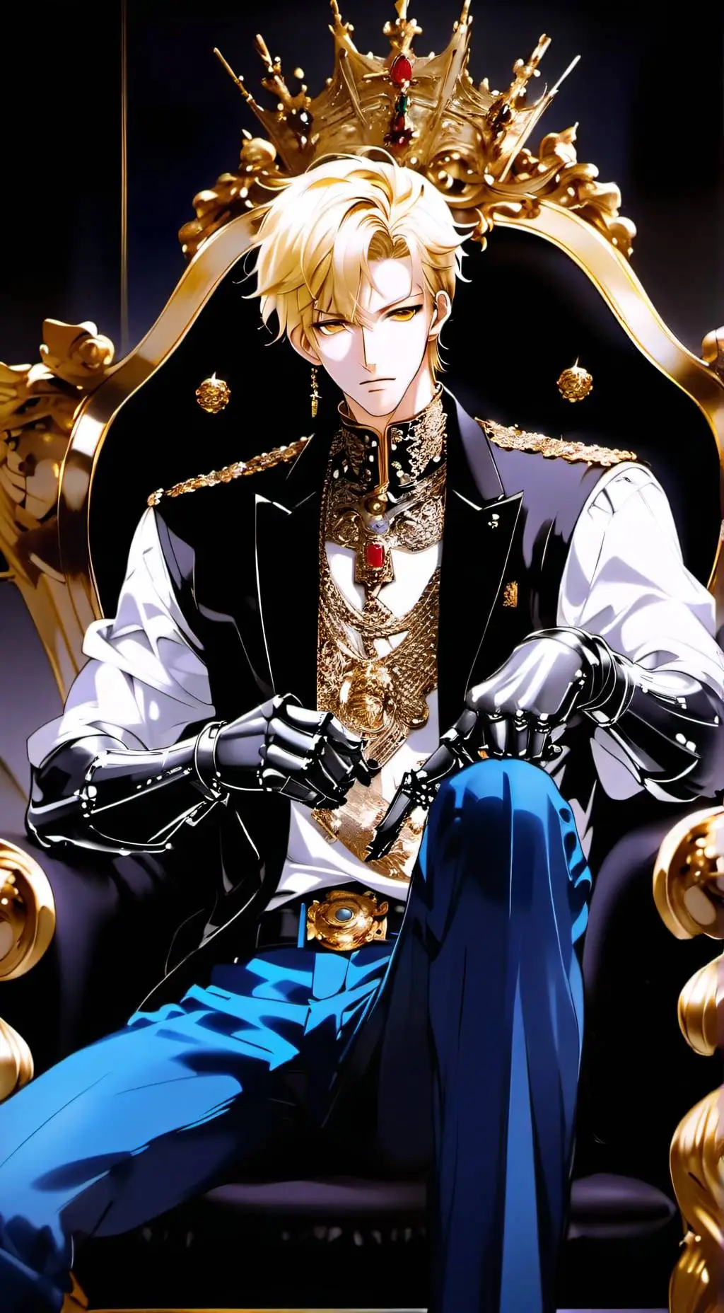 ai character: 𝕃𝔼𝕆ℕ background