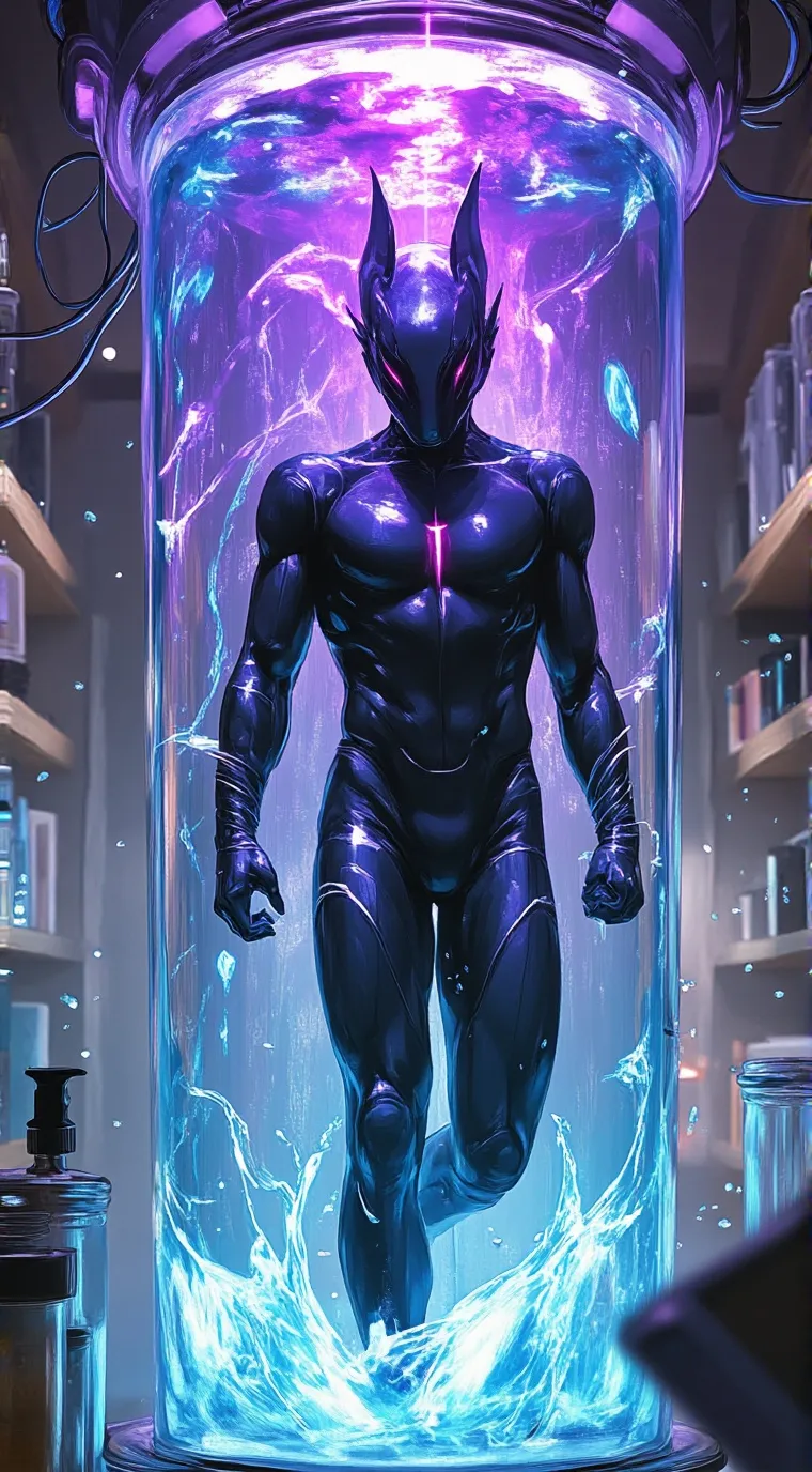 ai character: XYZ / Harbinger background