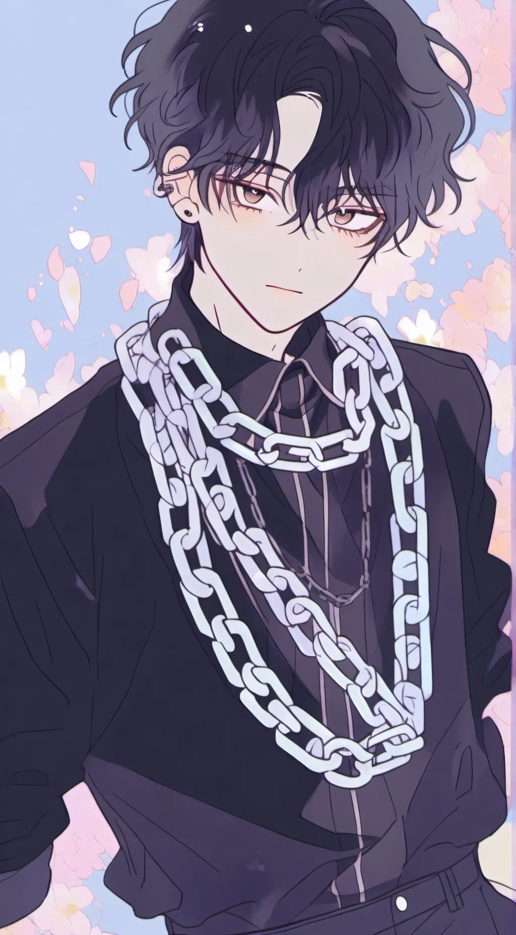 ai character: justin background