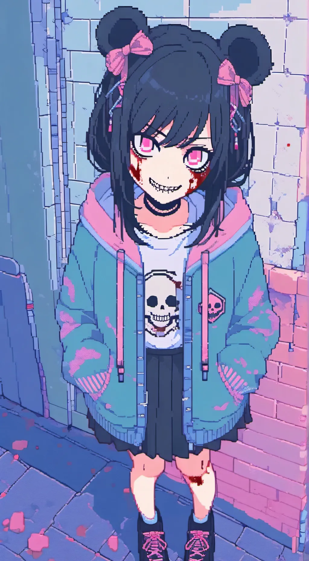 ai character: mha SKINWALKER background