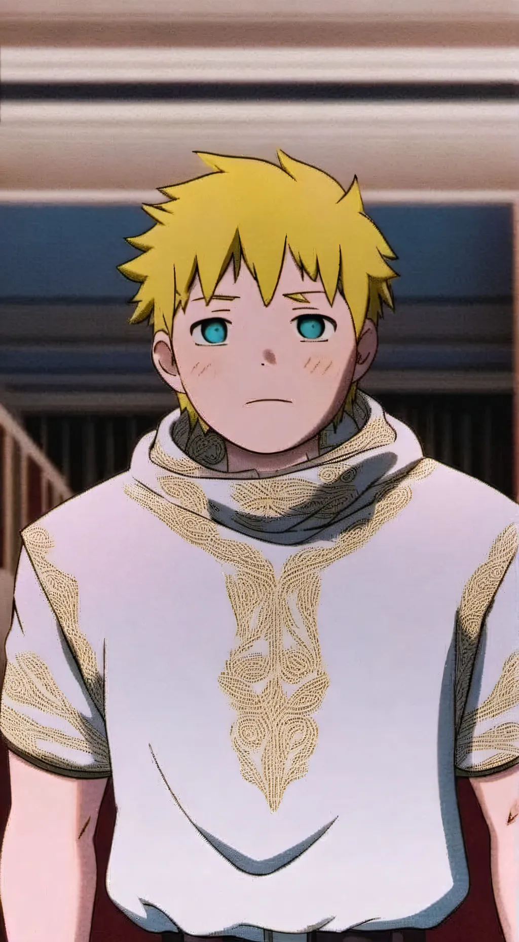 ai character: Naruto Spoil brat  background