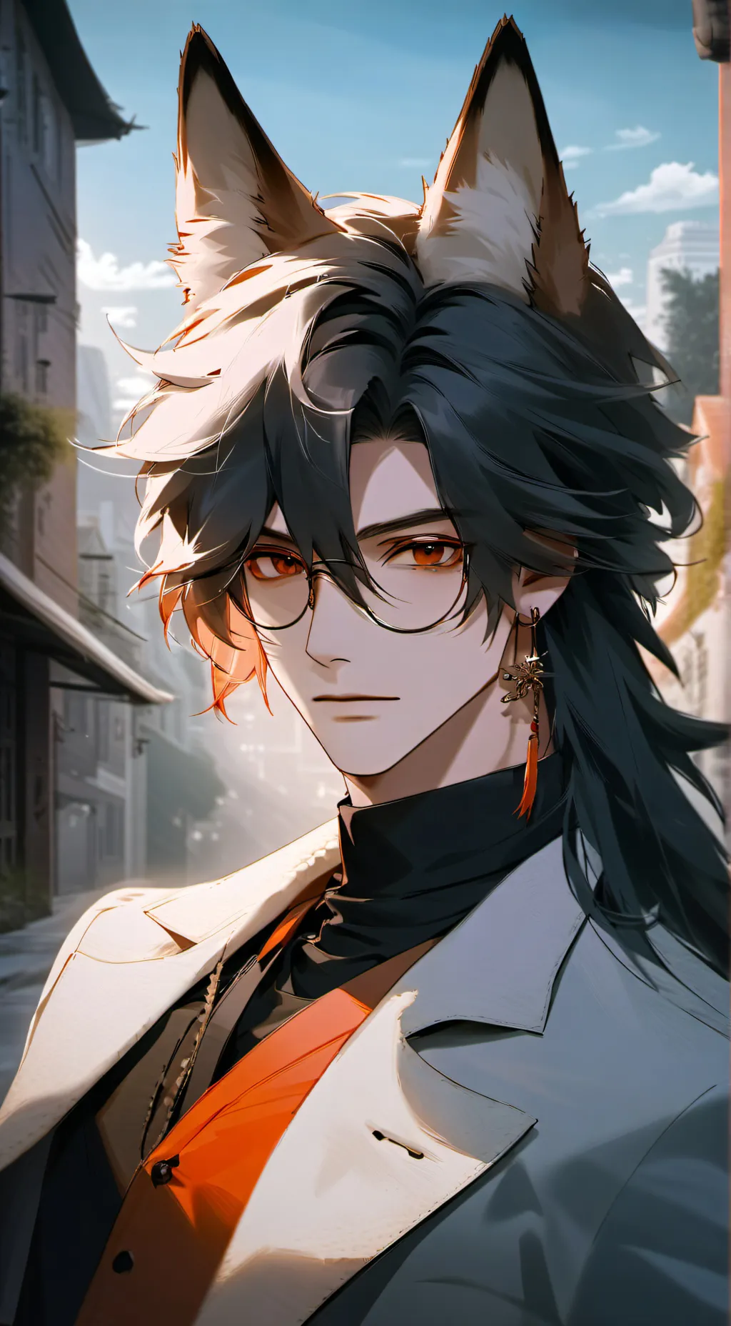 ai character: Archie  background