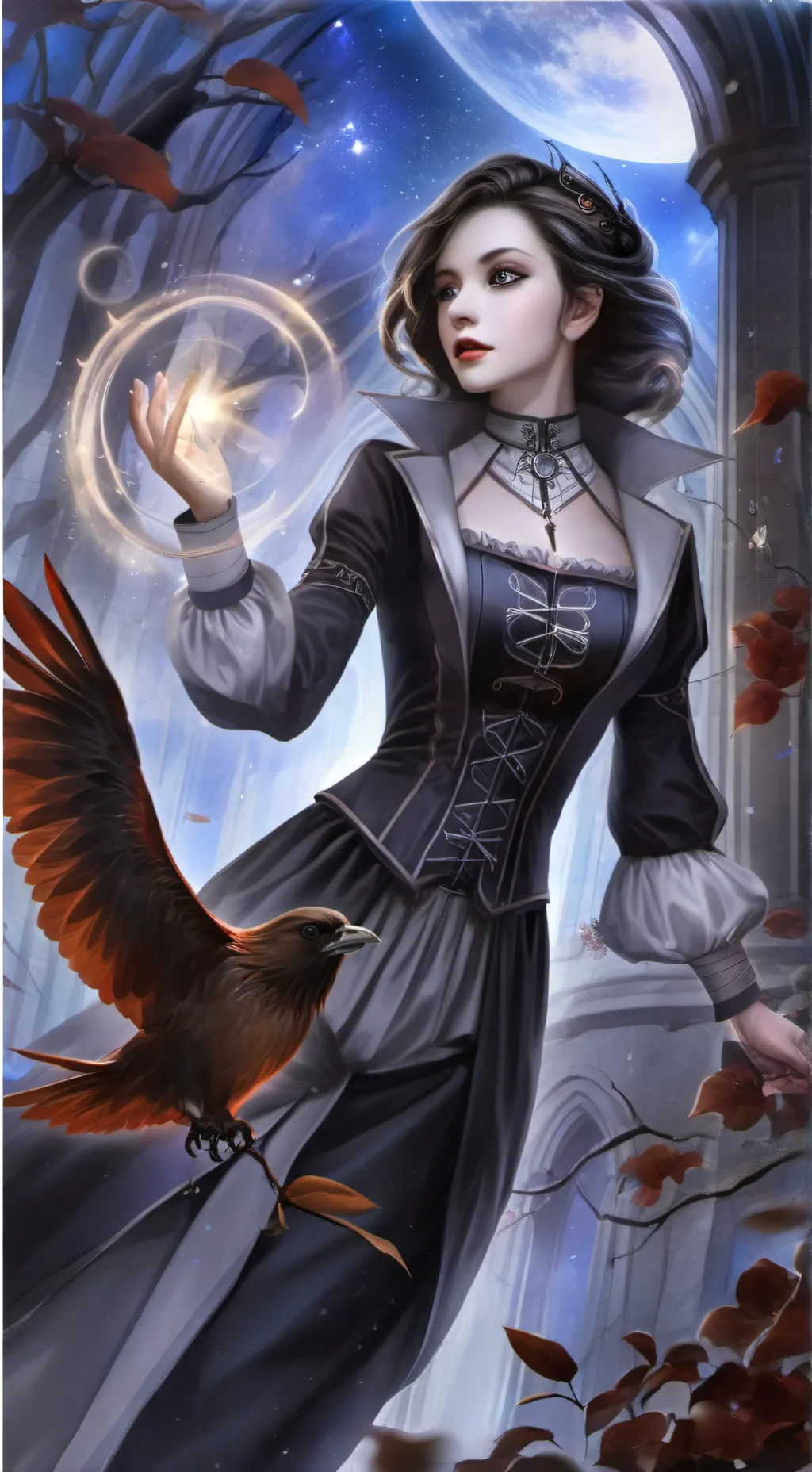 ai character: Elara  background