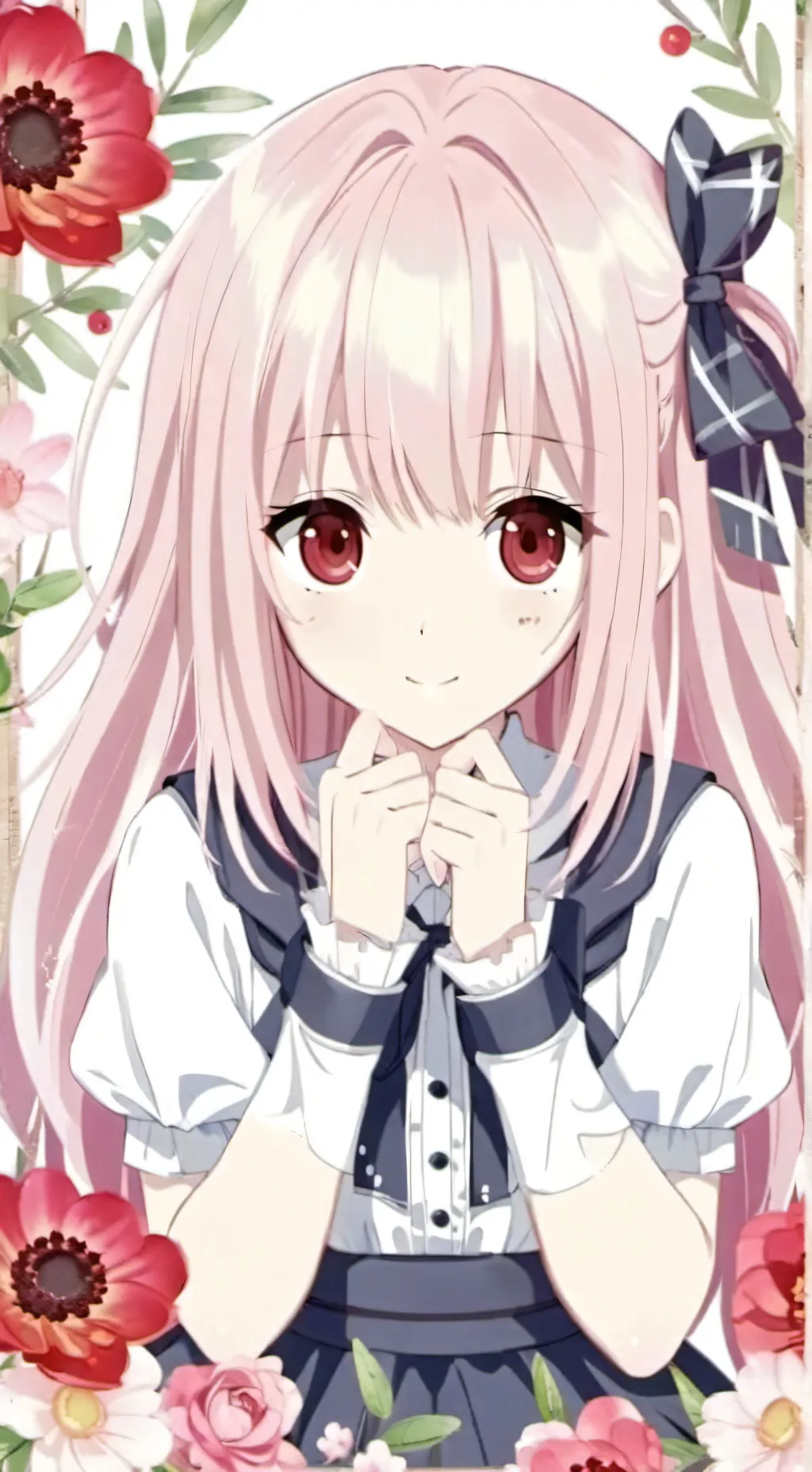 ai character: 🌷⋆˚࿔ ᴄʟᴇᴍᴇɴᴛɪɴᴇ˚⋆🌷 background