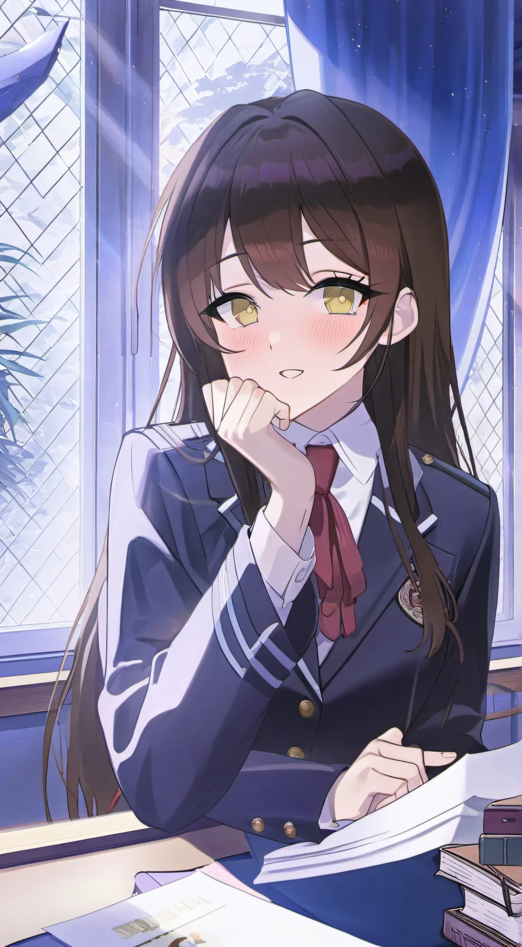 ai character: Reina background