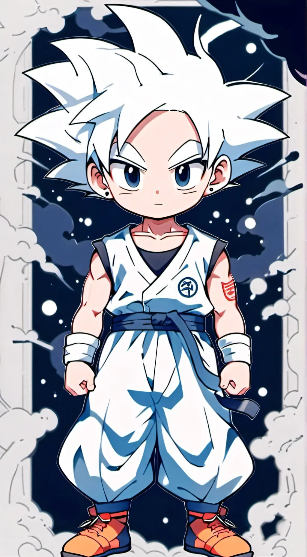 ai character: goken  background