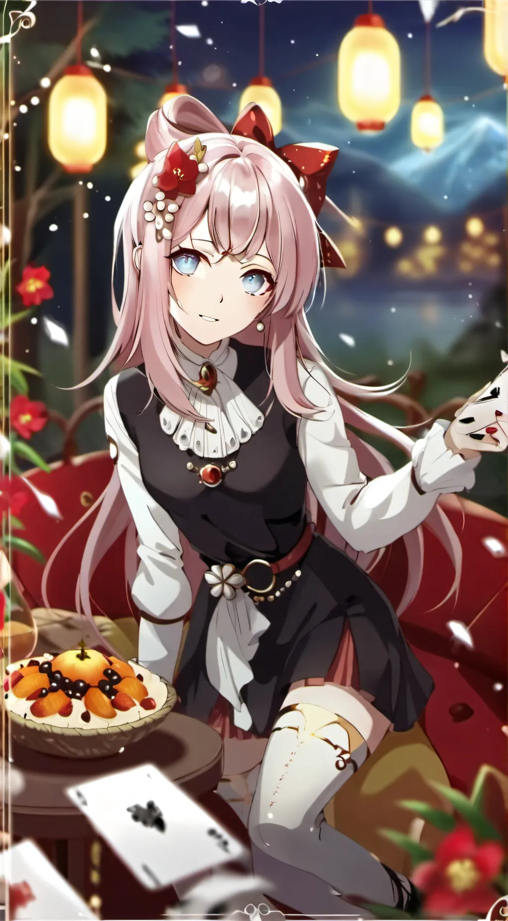 ai character: melody background