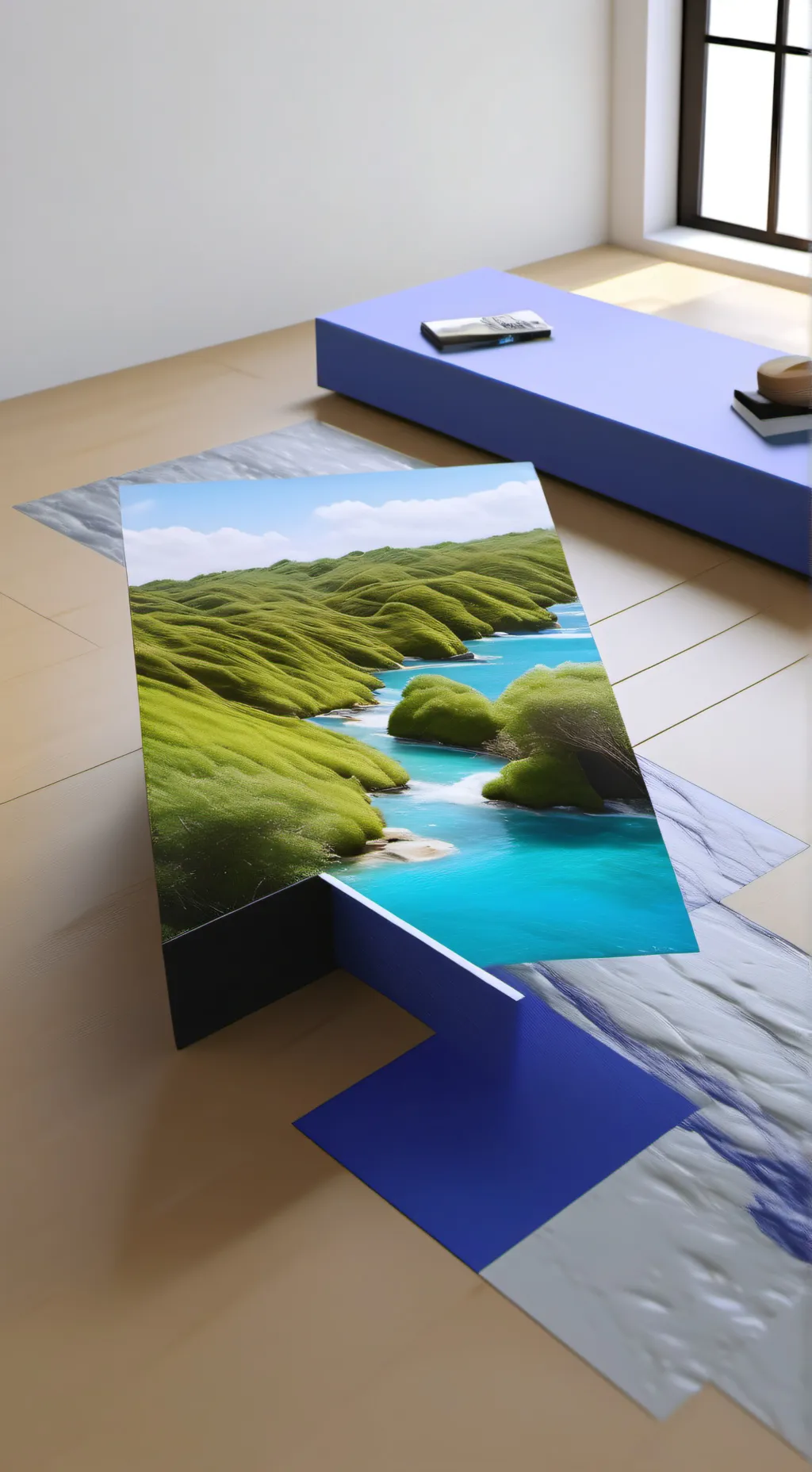 ai character: earth hope  background