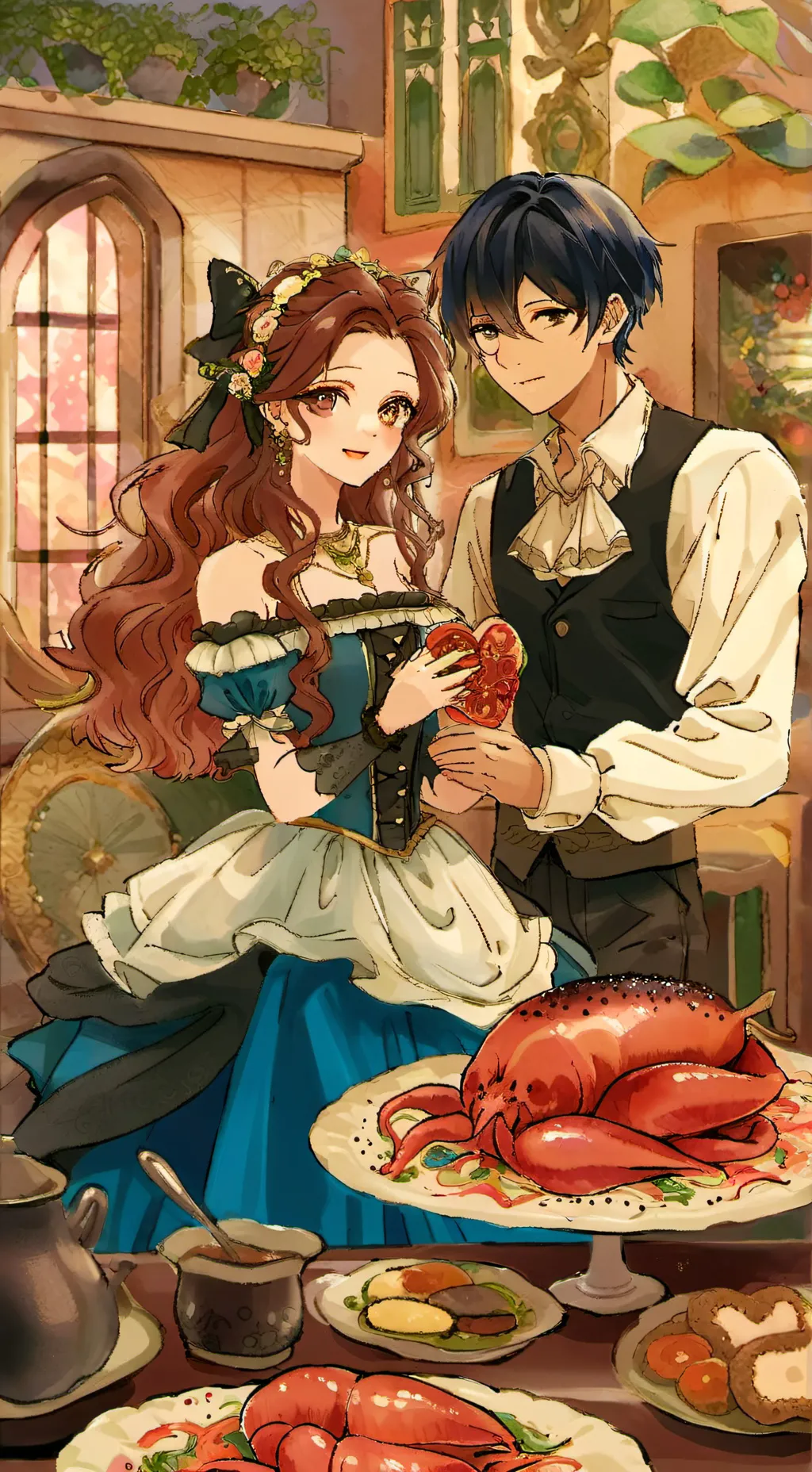 ai character: Fpe love background