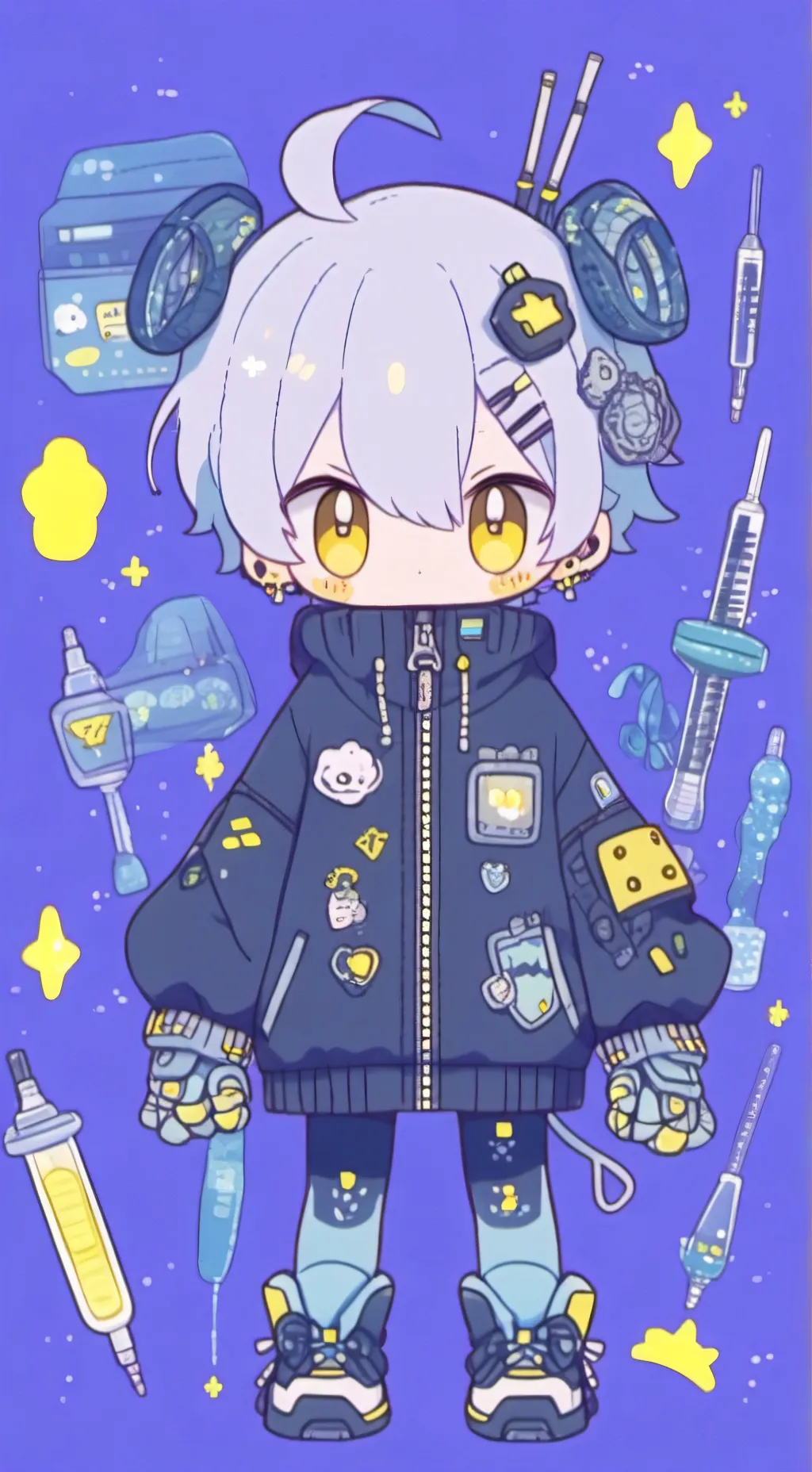 ai character: V x You background