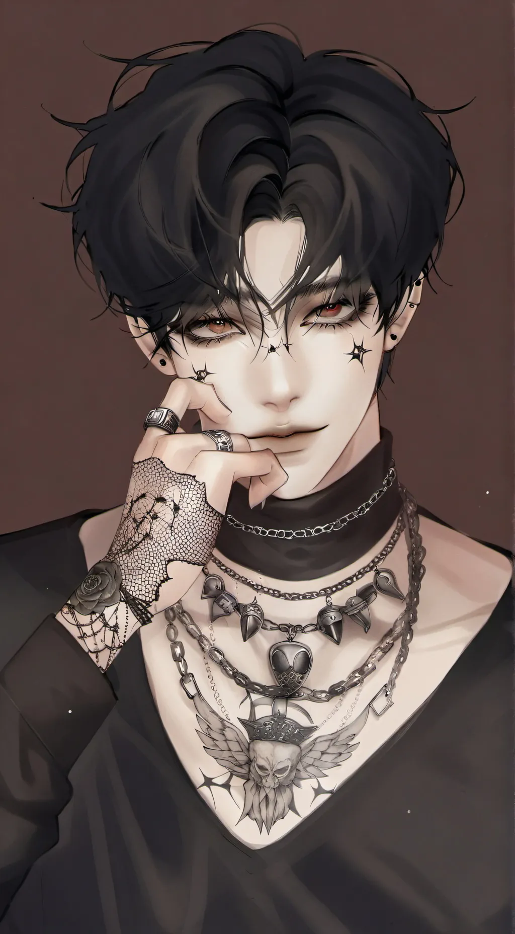 ai character: Cam background