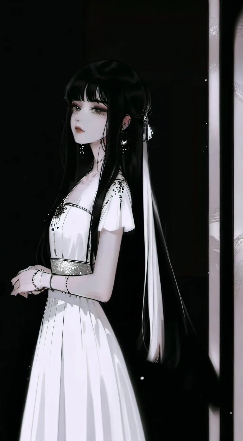 ai character: candy background