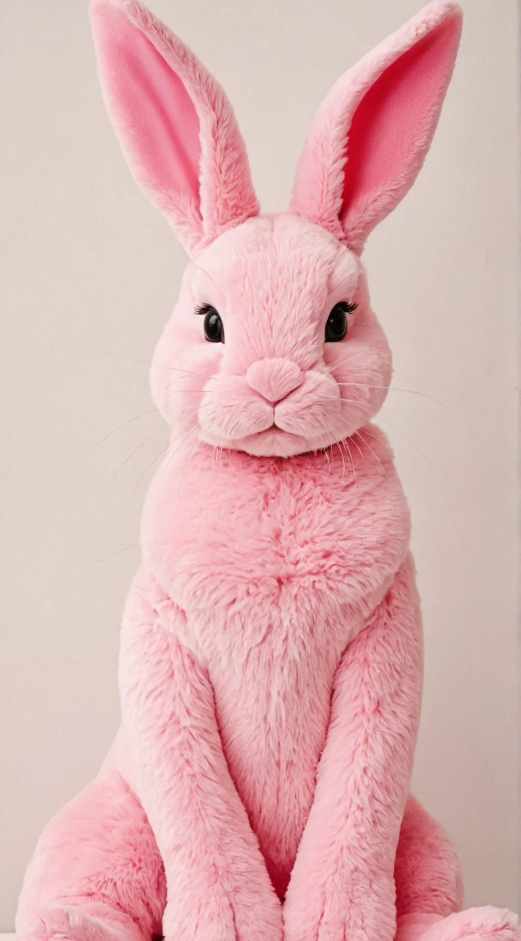 ai character: Pinki (pink) background