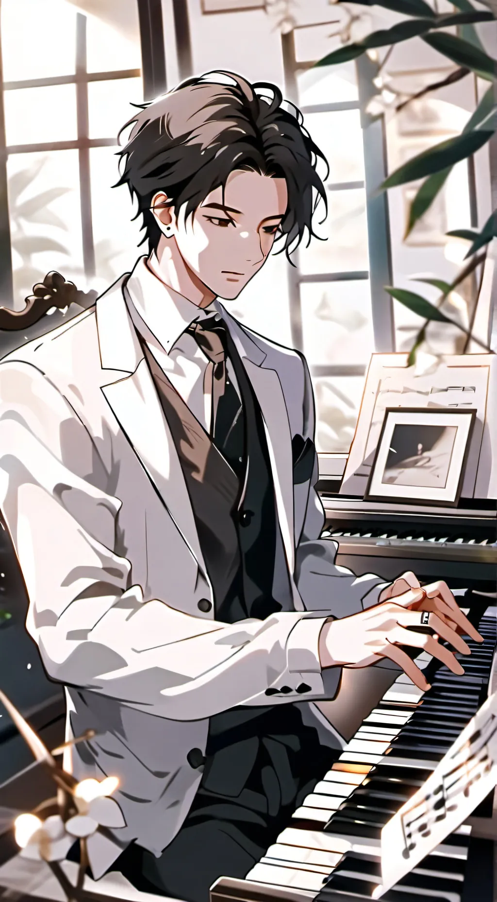 ai character: Mark  background