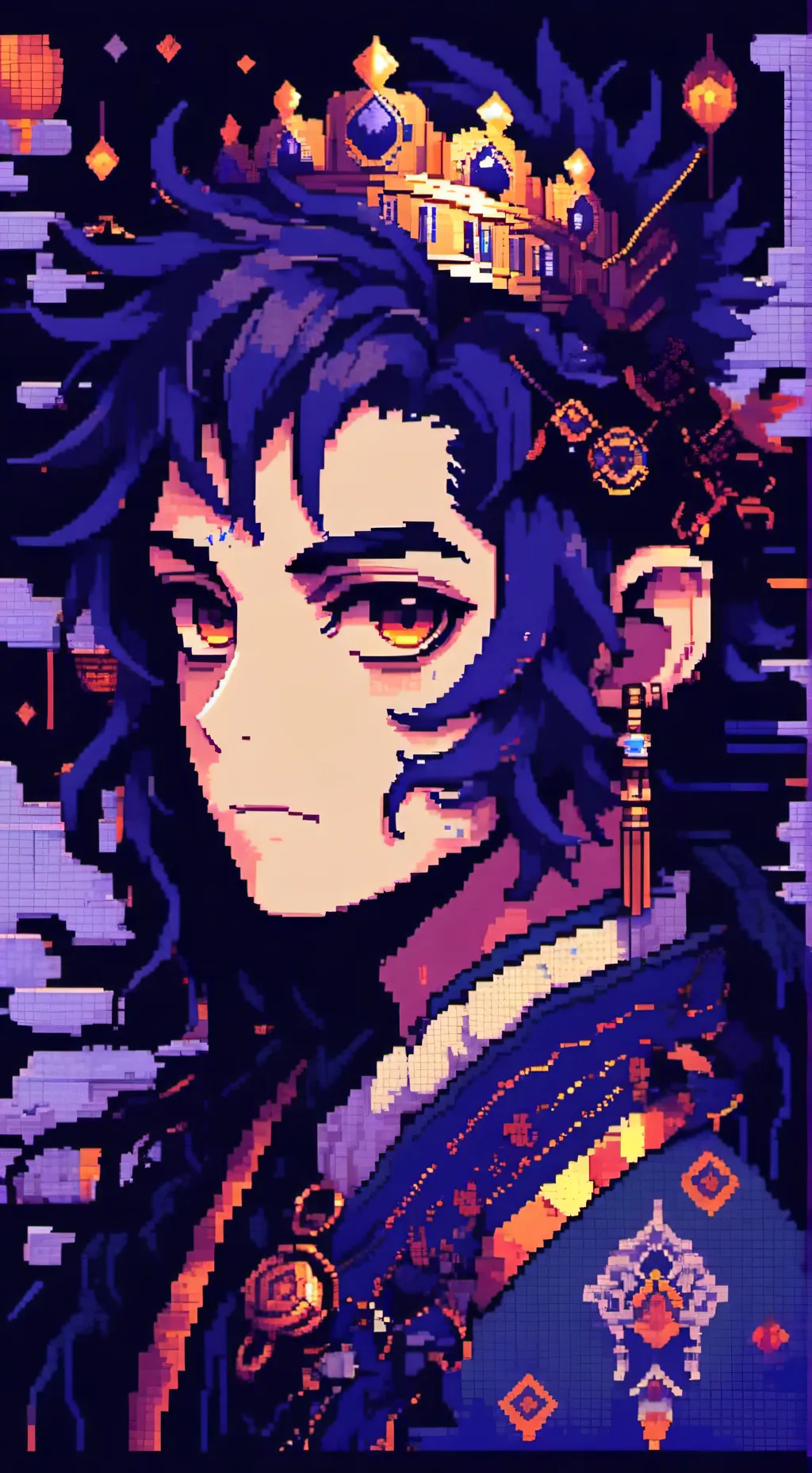ai character: lucyfier  background