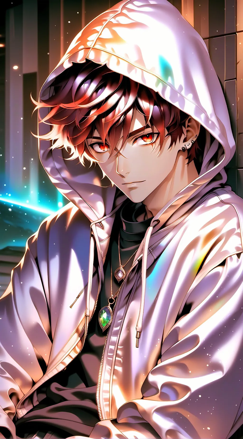 ai character: Adam  background