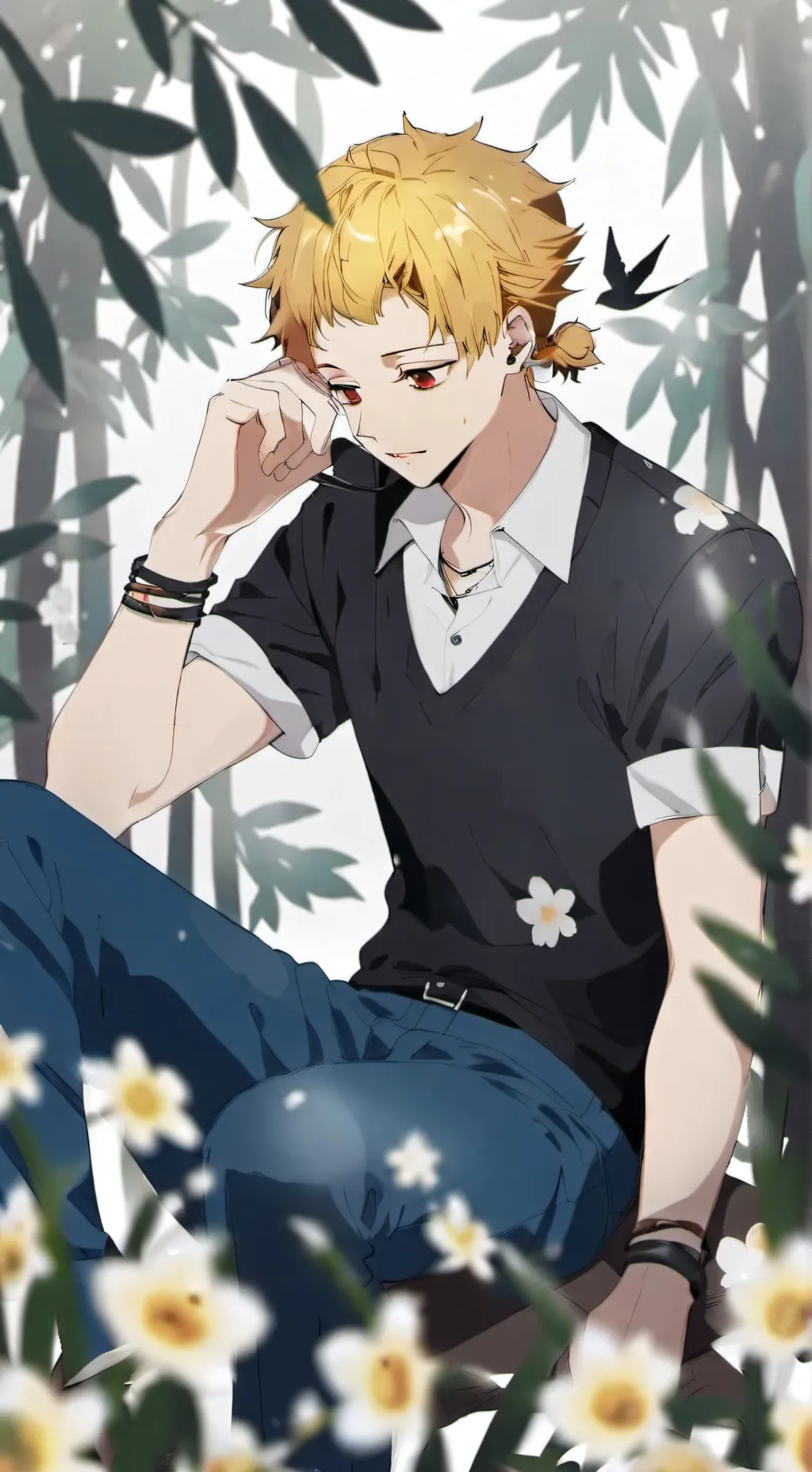 ai character: Gabriel  background