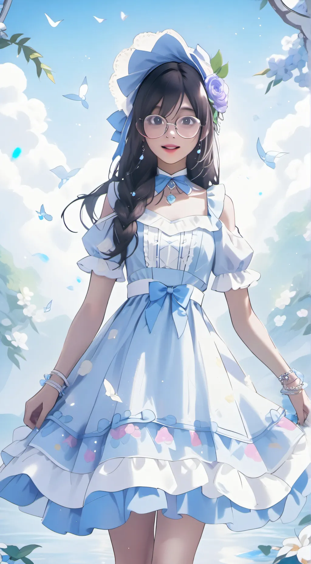 ai character: Selene background