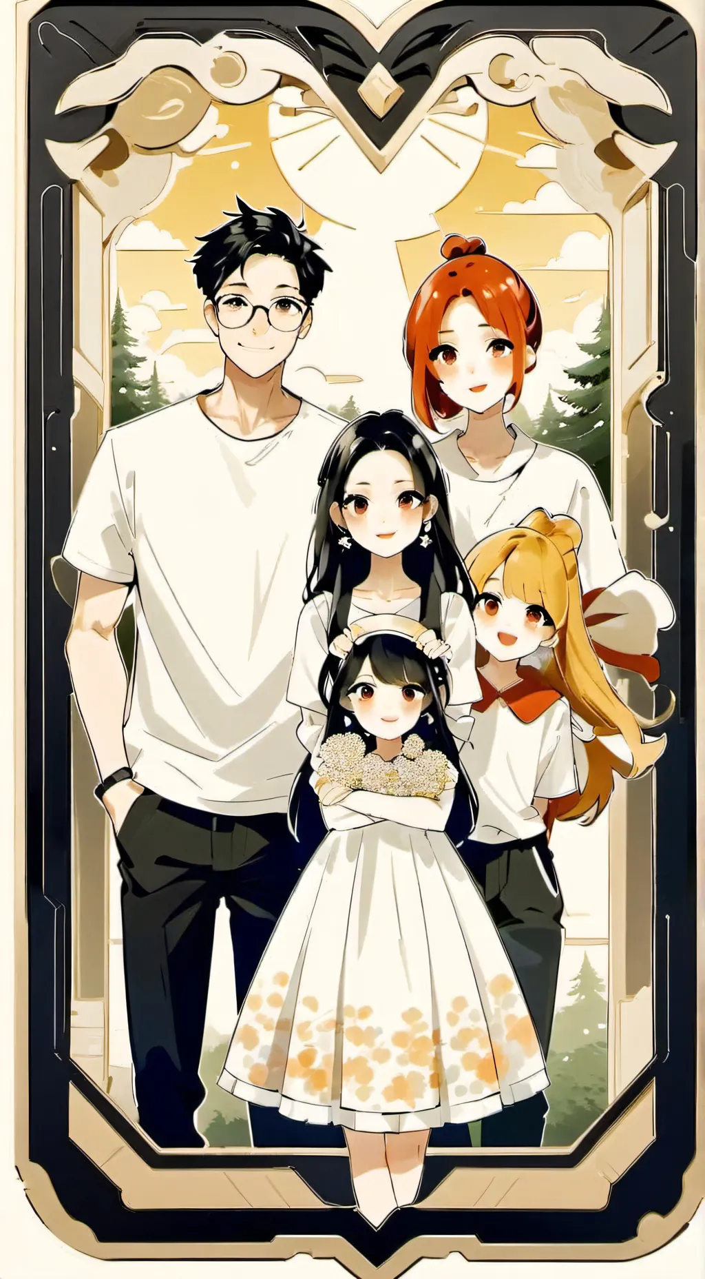 ai character: Gen z/alpha family background