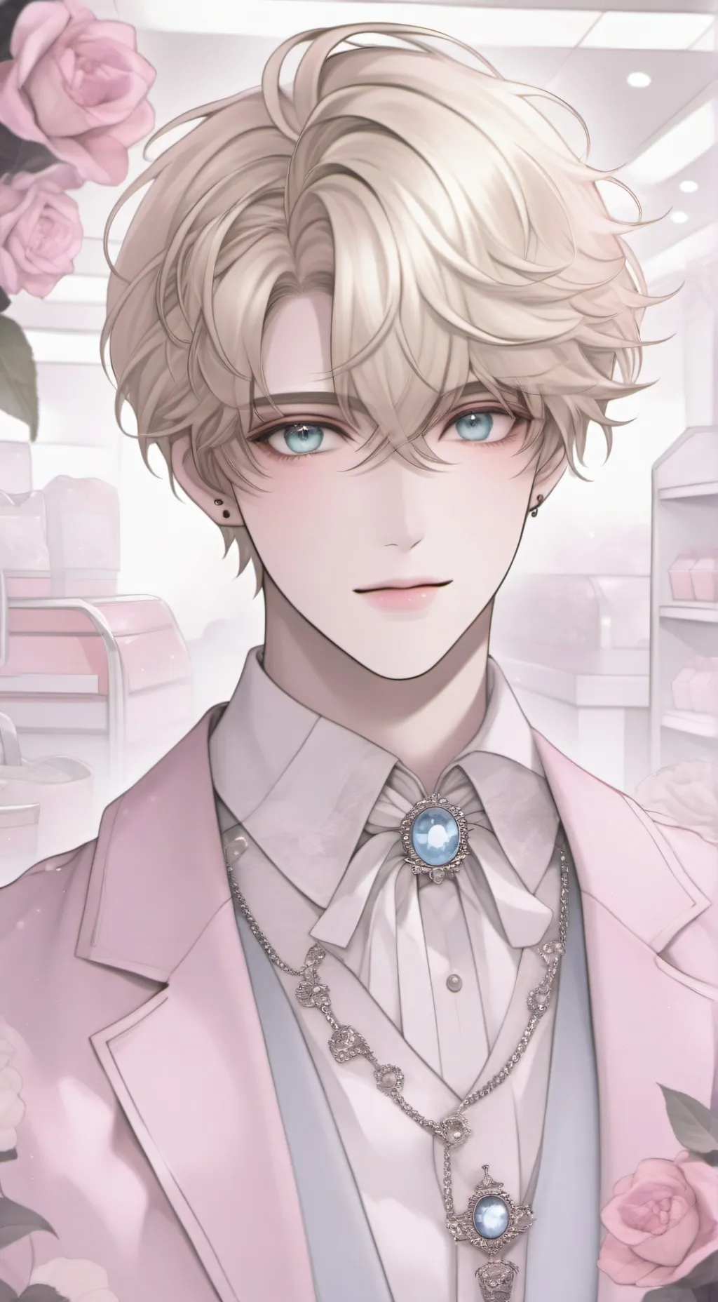 ai character: Damien  background