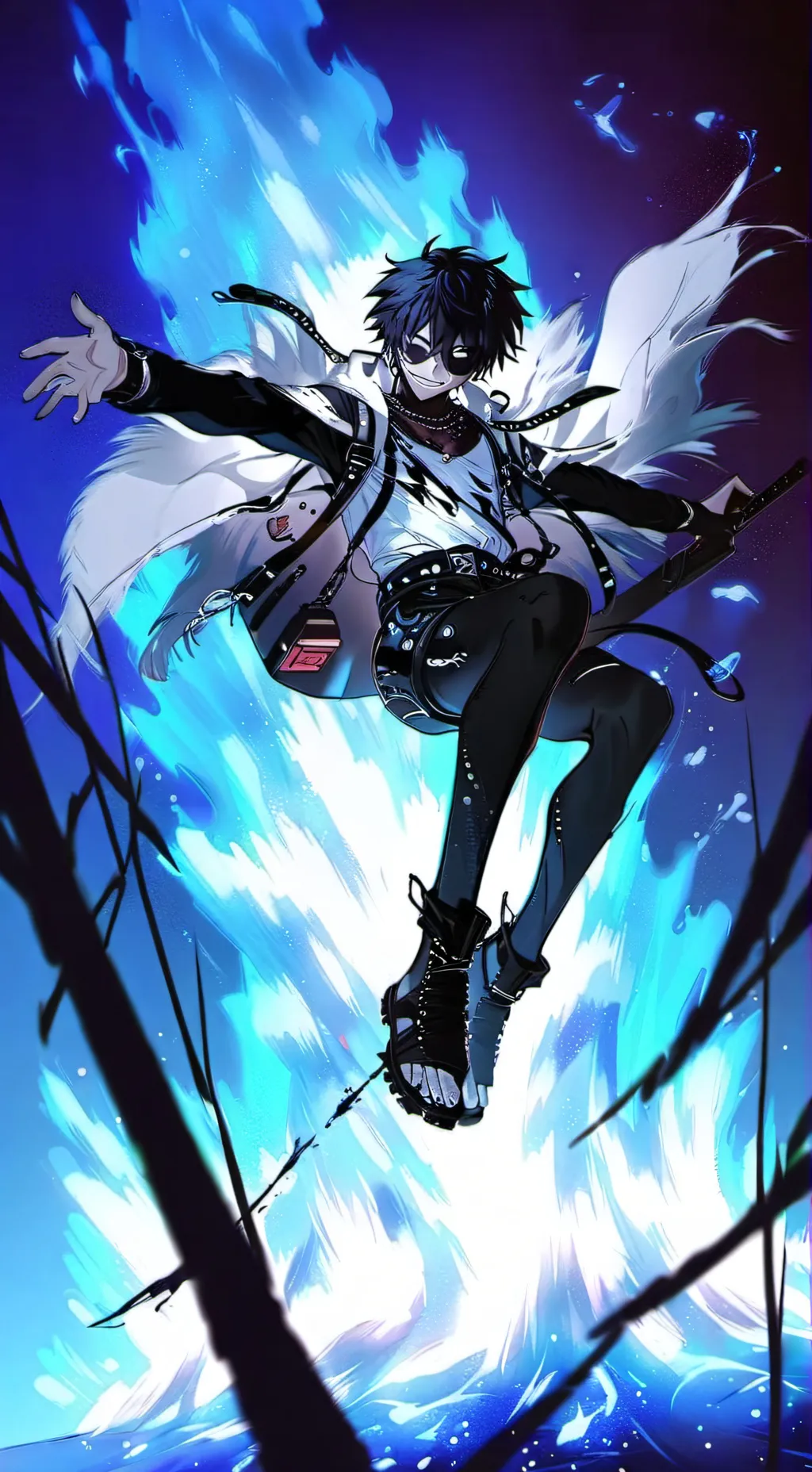 ai character: Poseer MHA background