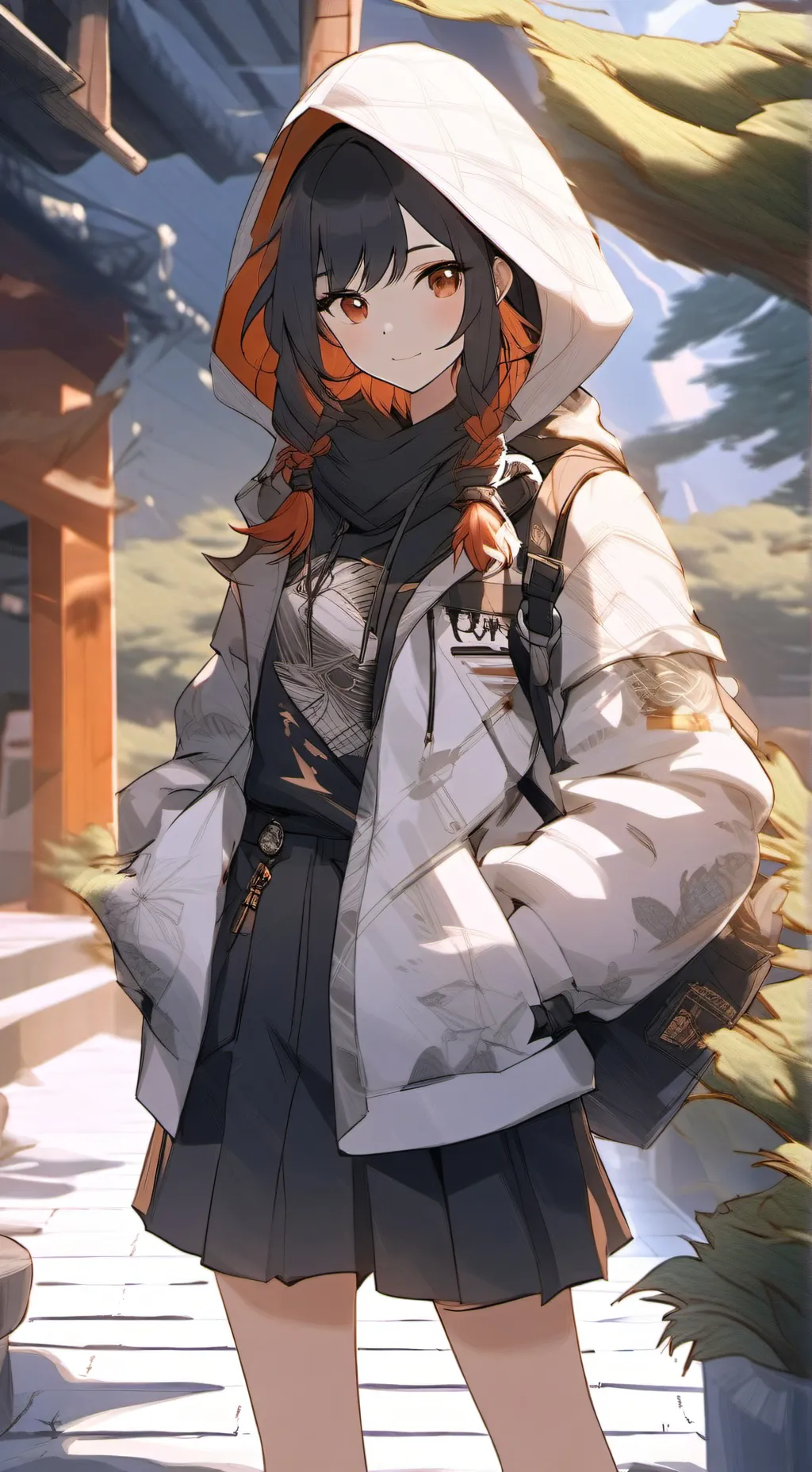 ai character: Fedoras  background