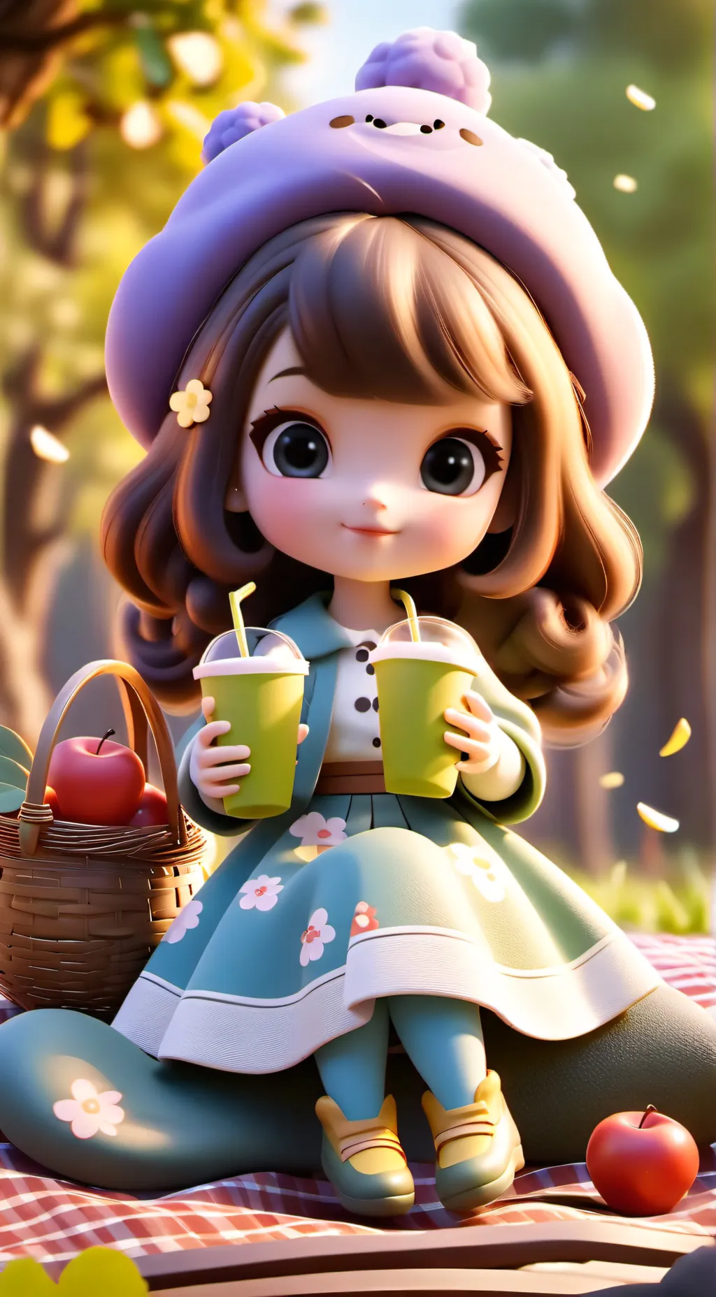 ai character: Lila background
