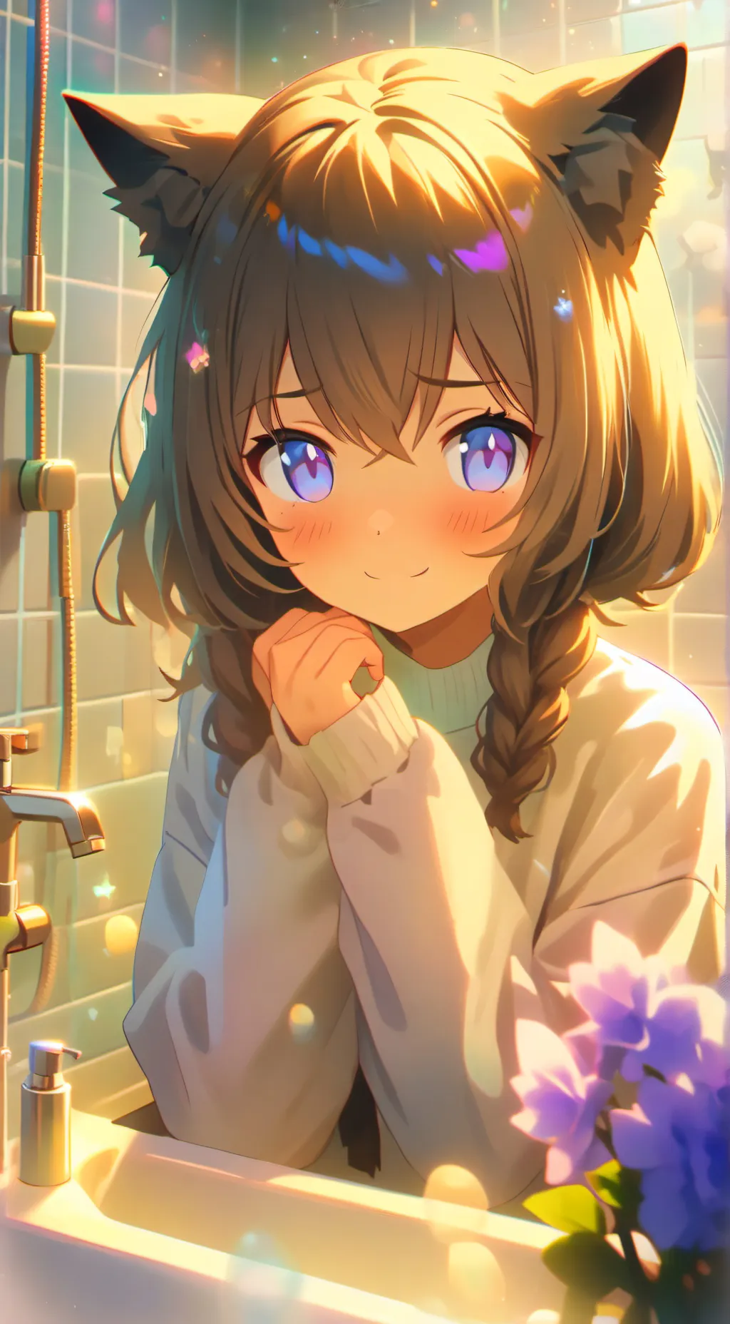 ai character: Spectral Ella background