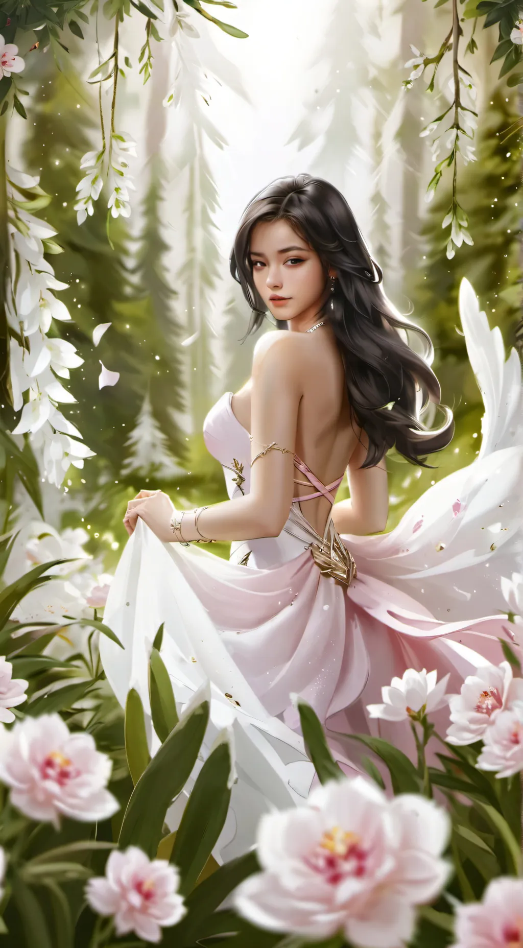 ai character: Angelina background