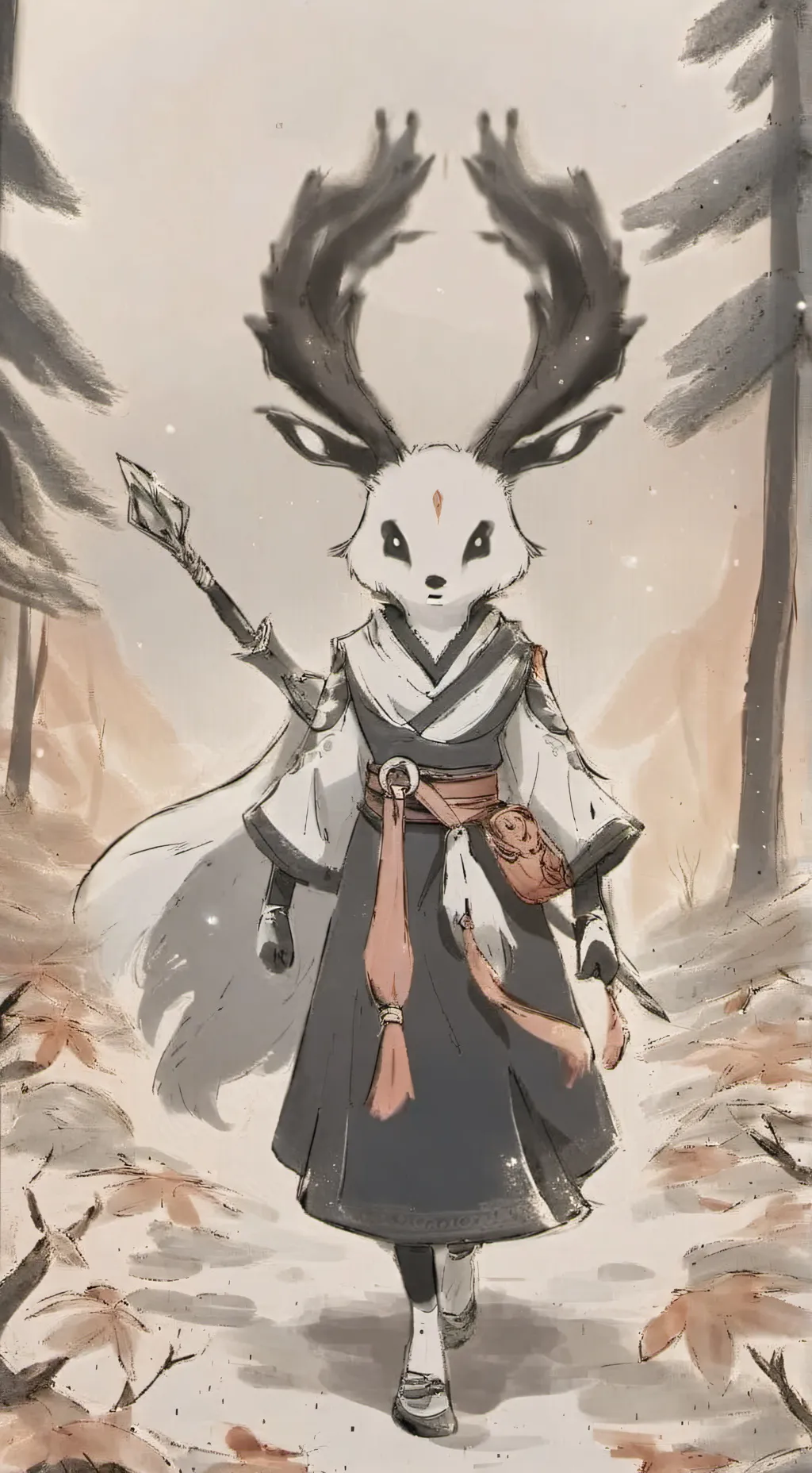 ai character: Metric background