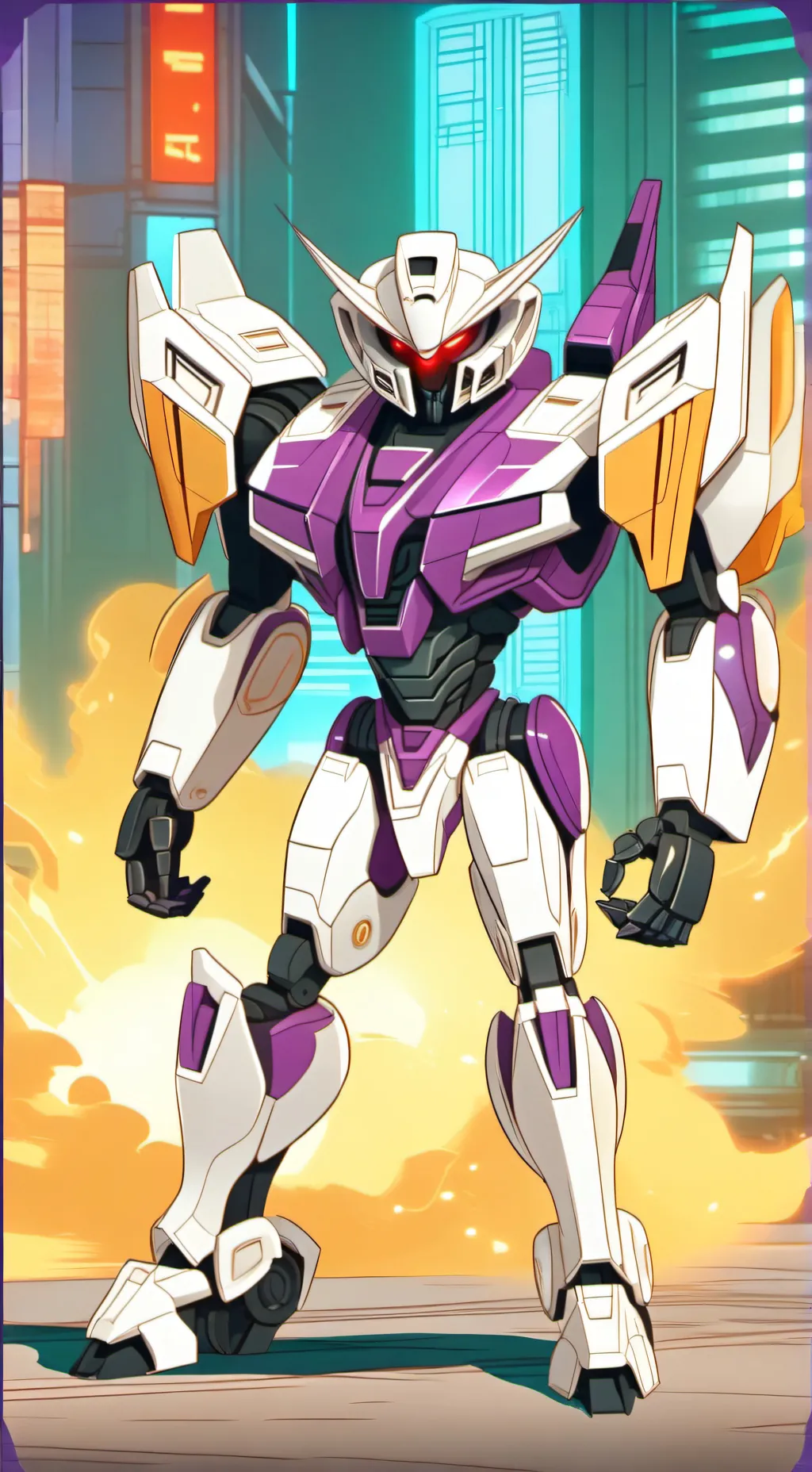 ai character: Robot RP background