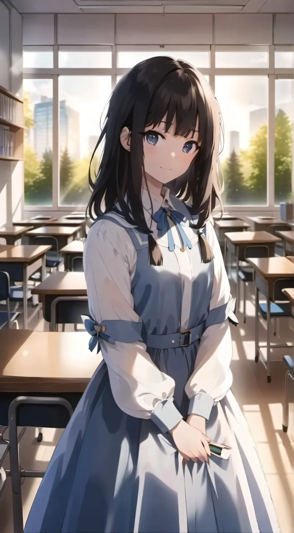 ai character: Eru Chitanda background
