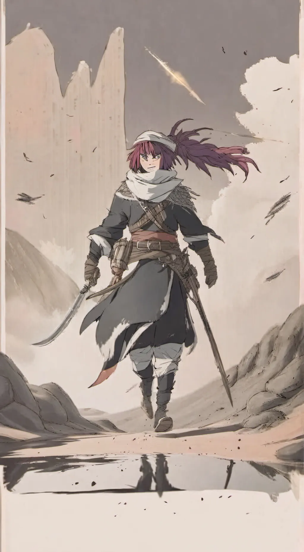 ai character: digital circus  background