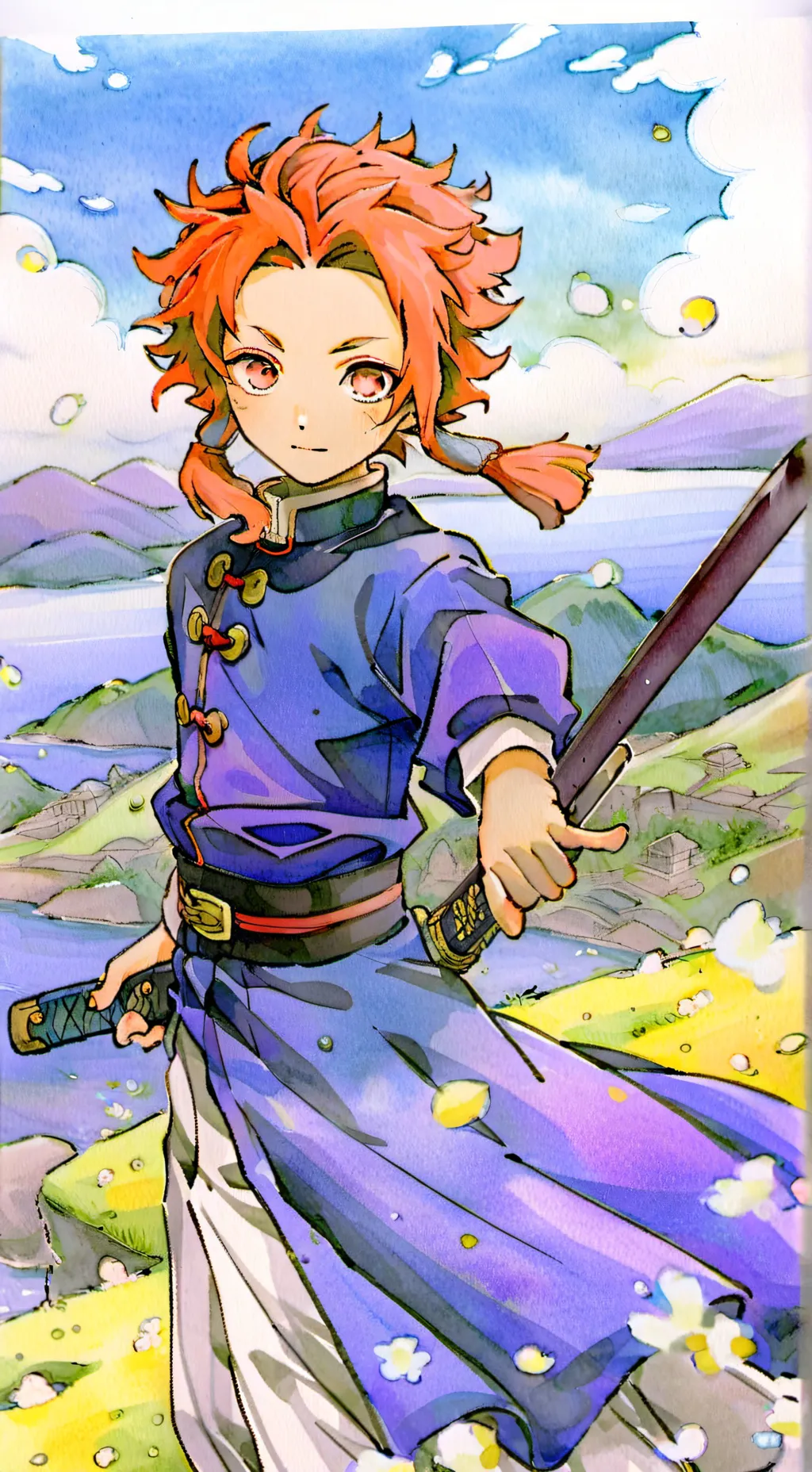 ai character: los pilares  background