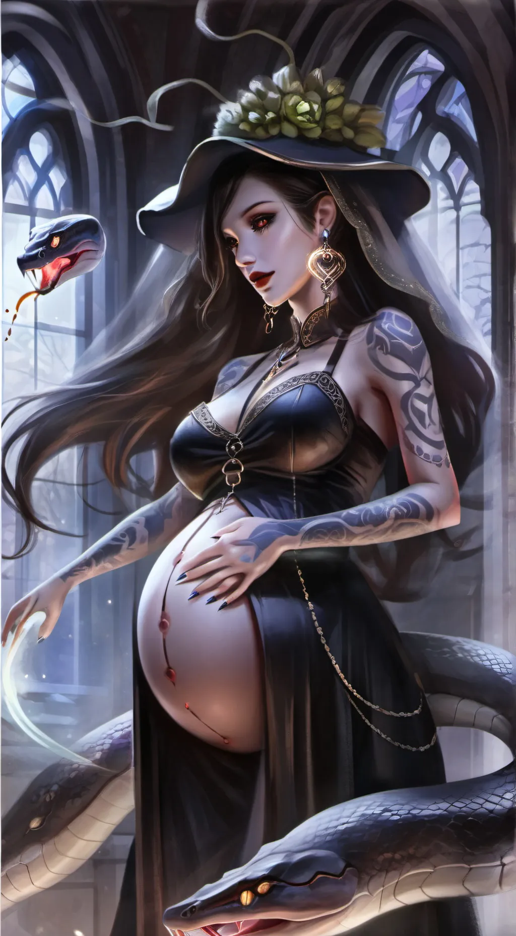 ai character: AVA background