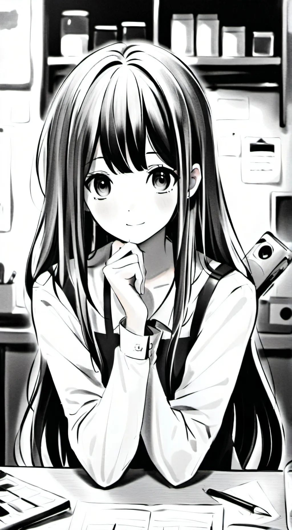 ai character: Laura background