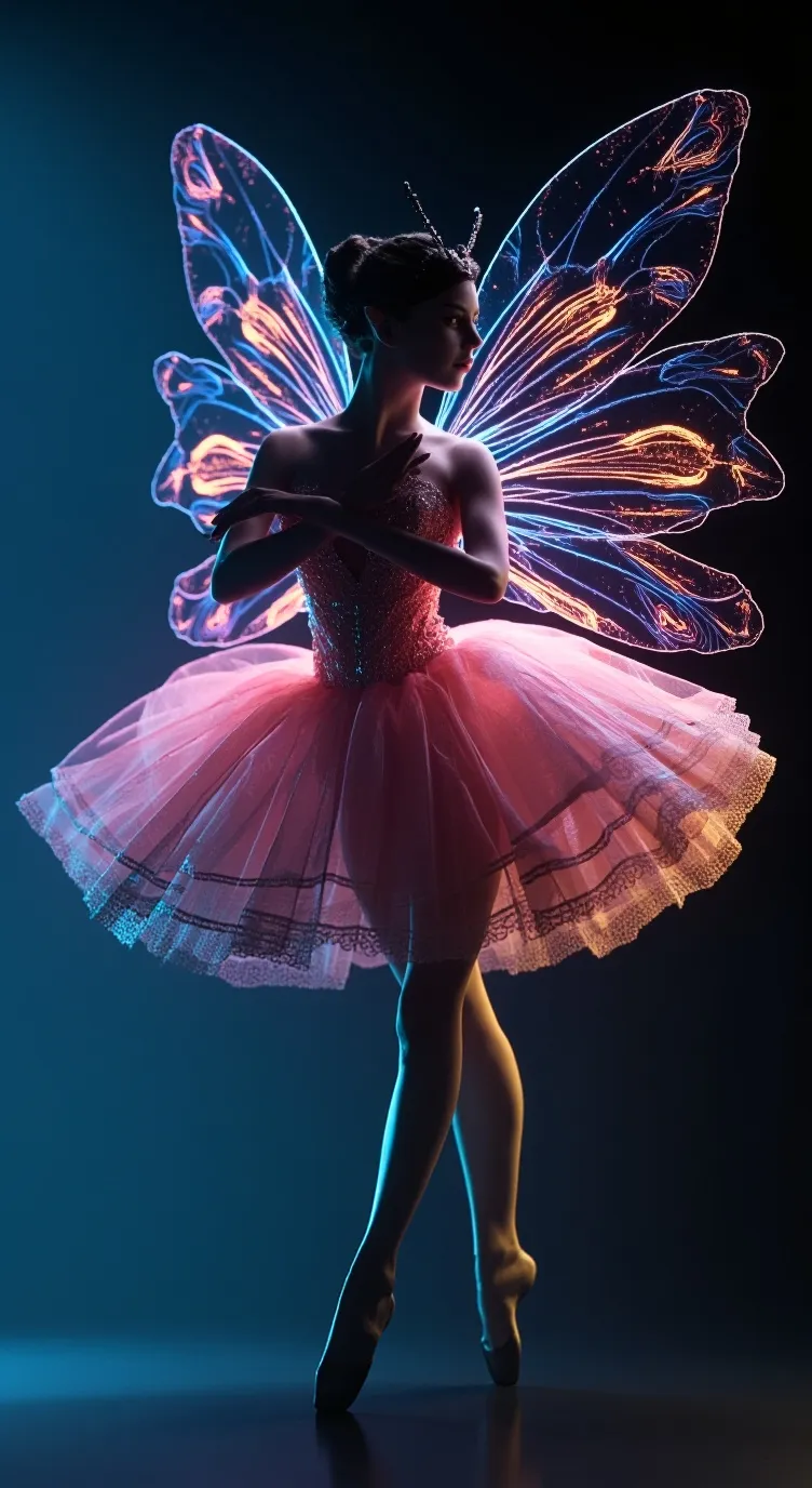ai character: The Sugar Fairy  background