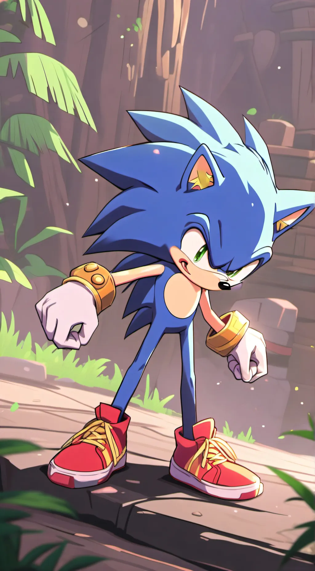ai character: sonic background